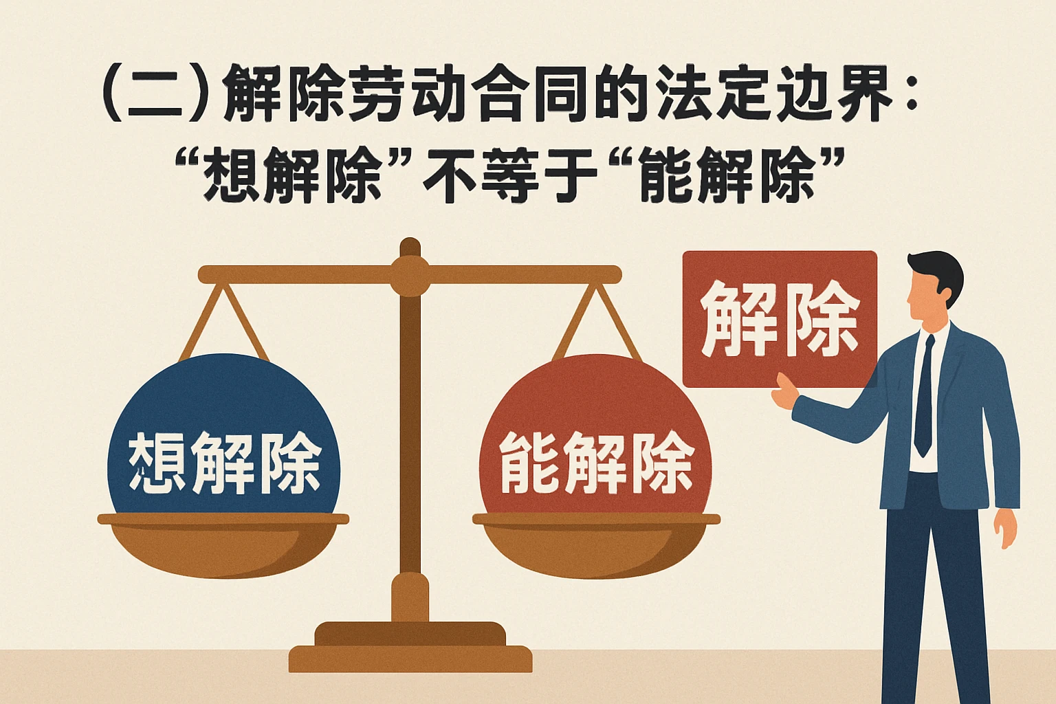 （二）解除劳动合同的法定边界：“想解除”不等于“能解除”