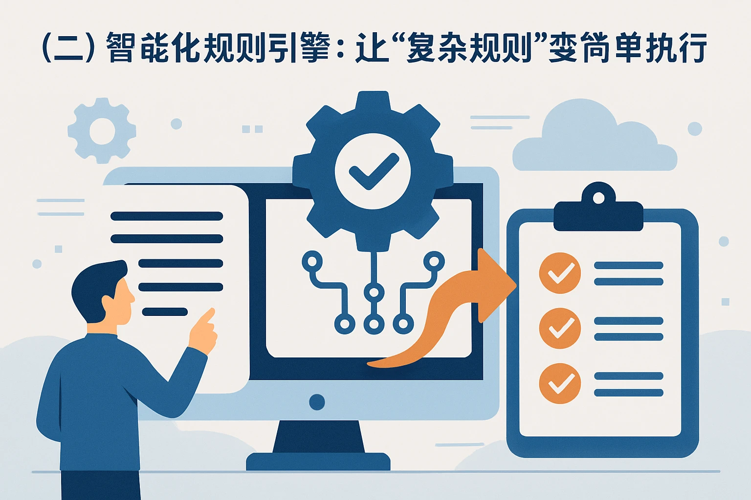 （二）智能化规则引擎：让“复杂规则”变“简单执行”
