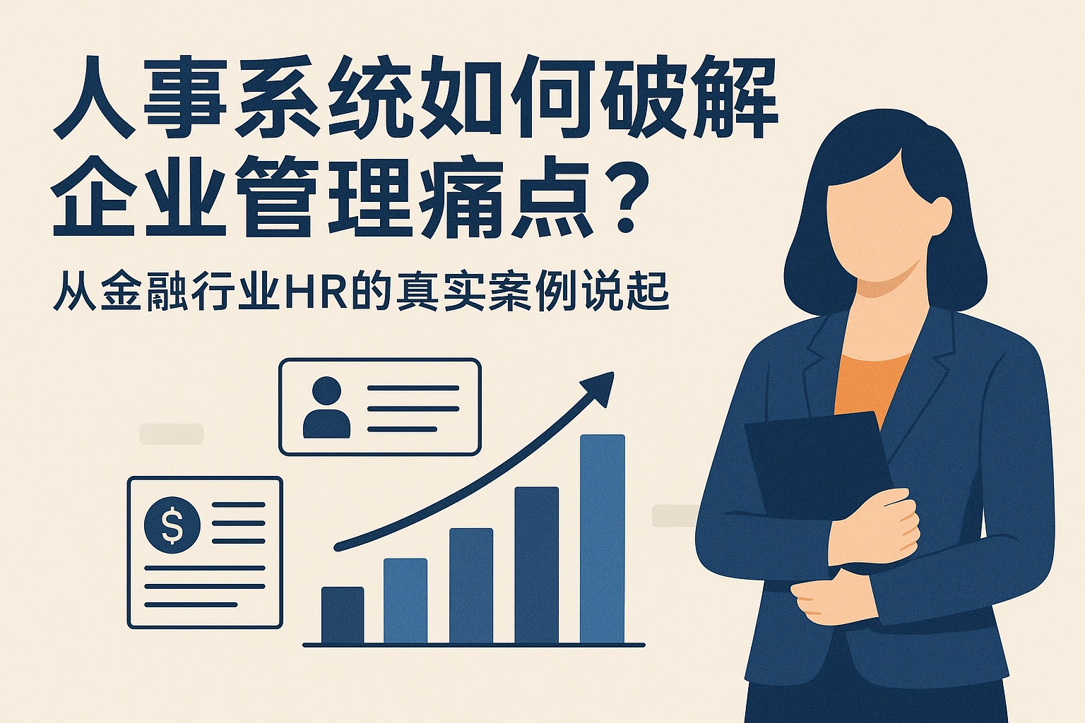 人事系统如何破解企业管理痛点？从金融行业HR的真实案例说起