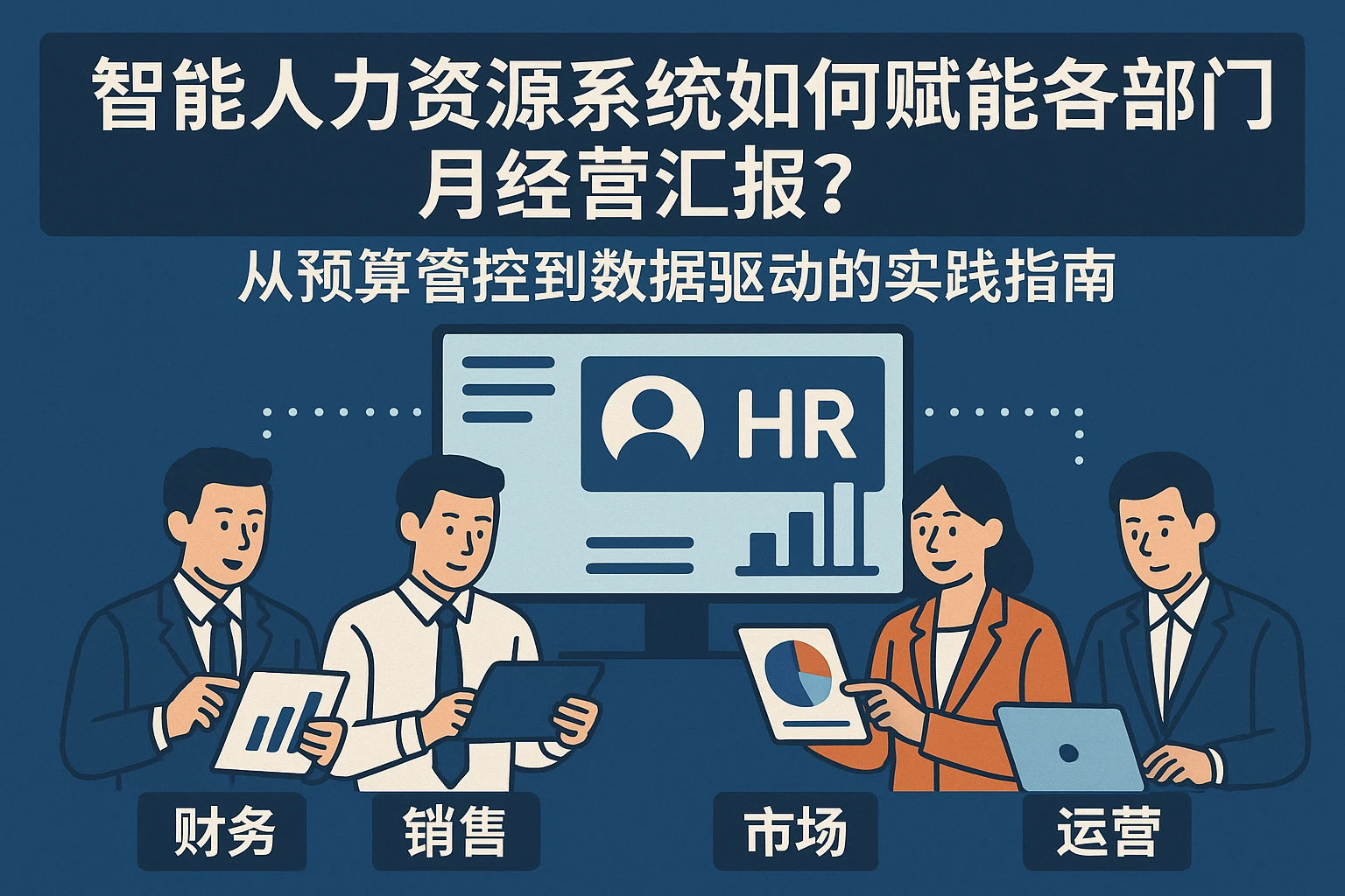 智能人力资源系统如何赋能各部门月经营汇报？从预算管控到数据驱动的实践指南