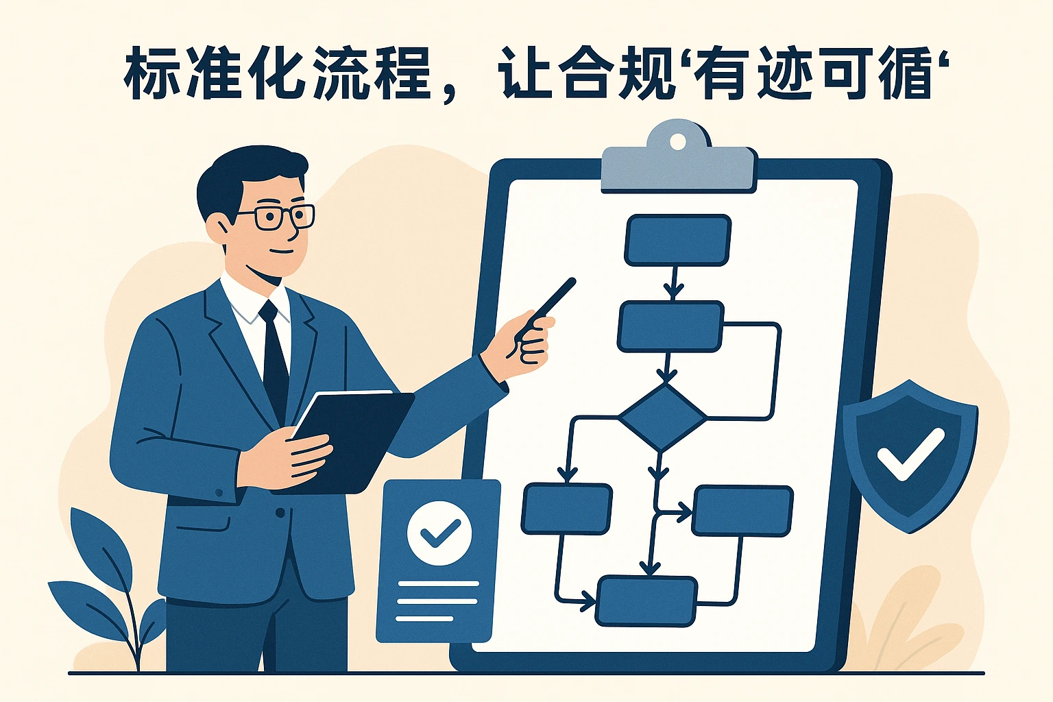 2. 标准化流程，让合规“有迹可循”