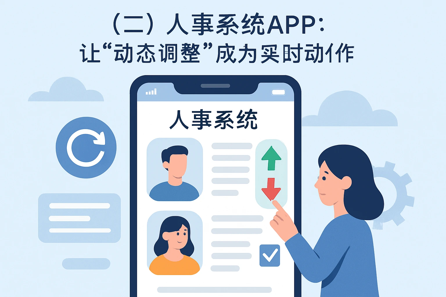 （二）人事系统APP：让“动态调整”成为实时动作