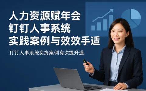人力资源软件赋能年会：钉钉人事系统的实践案例与效率提升之道