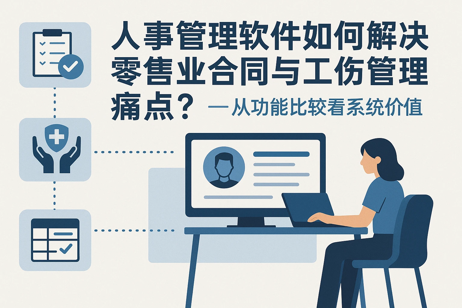 人事管理软件如何解决零售业合同与工伤管理痛点？——从功能比较看系统价值