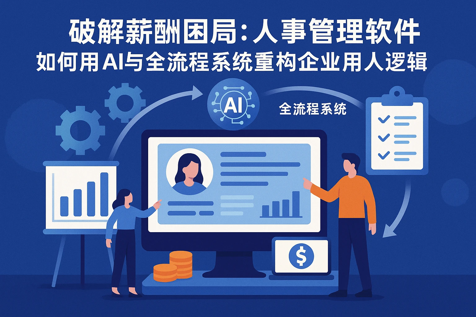 破解薪酬困局：人事管理软件如何用AI与全流程系统重构企业用人逻辑