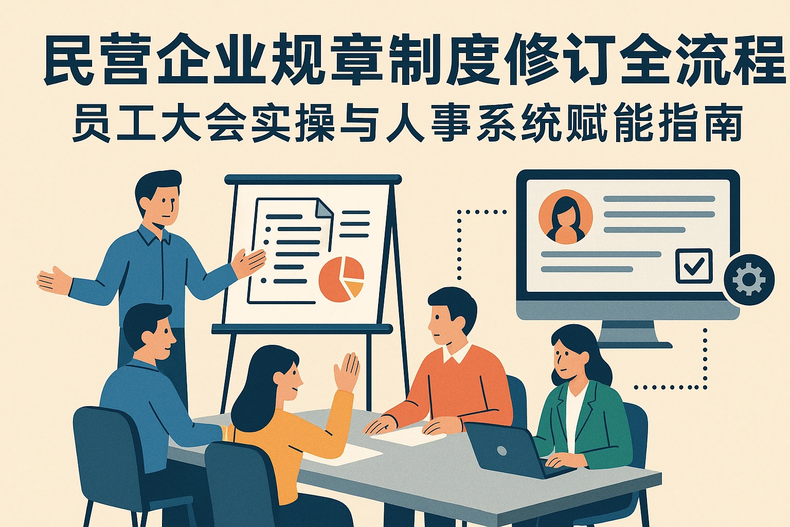 民营企业规章制度修订全流程：员工大会实操与人事系统赋能指南