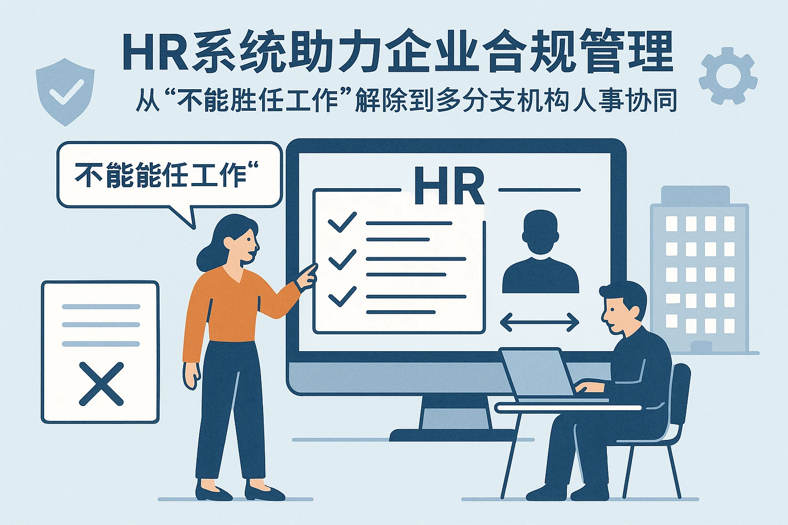 HR系统助力企业合规管理：从“不能胜任工作”解除到多分支机构人事协同