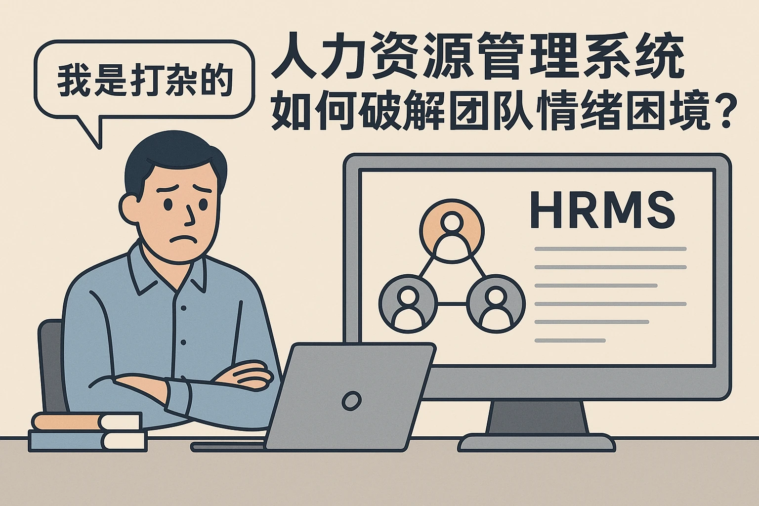当员工说“我是打杂的”：人力资源管理系统如何破解团队情绪困境？