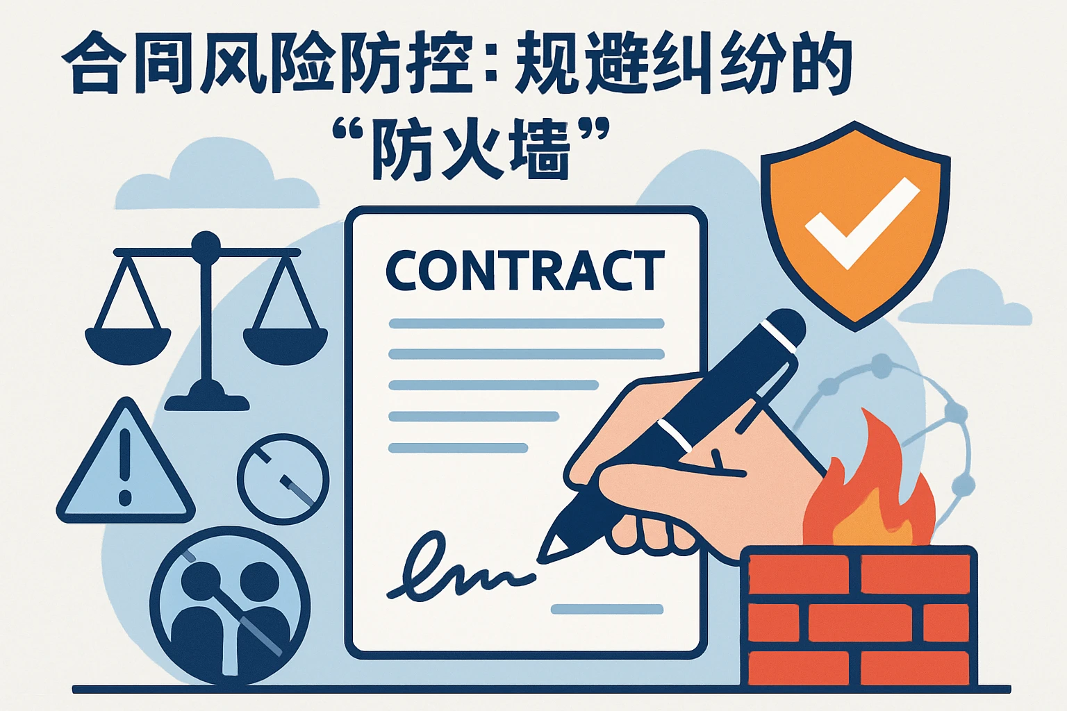 2. 合同风险防控：规避纠纷的“防火墙”