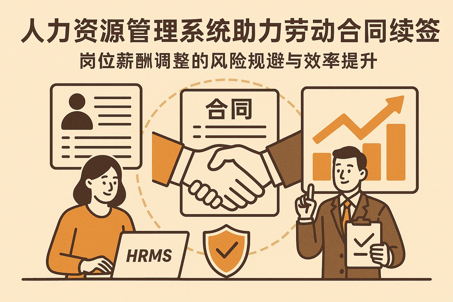 人力资源管理系统助力劳动合同续签：岗位薪酬调整的风险规避与效率提升