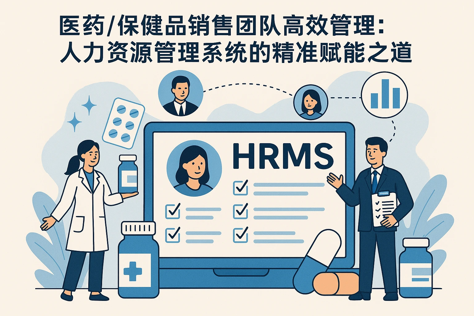 医药/保健品销售团队高效管理：人力资源管理系统的精准赋能之道