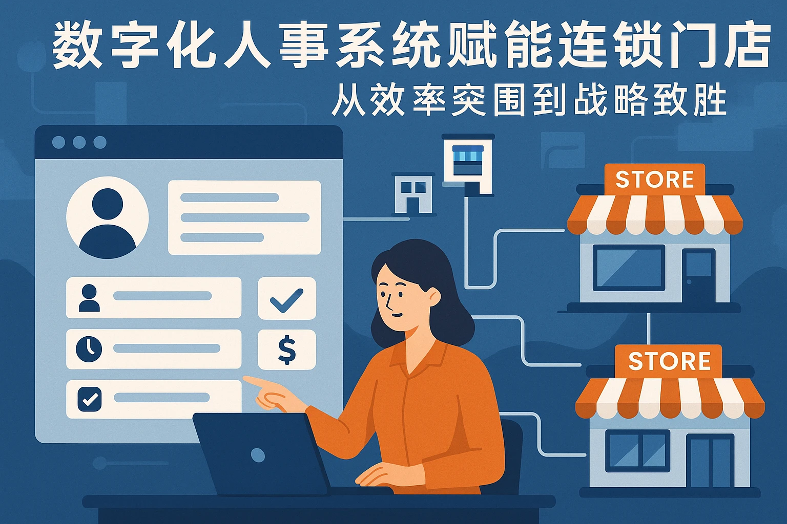 数字化人事系统赋能连锁门店：从效率突围到战略致胜