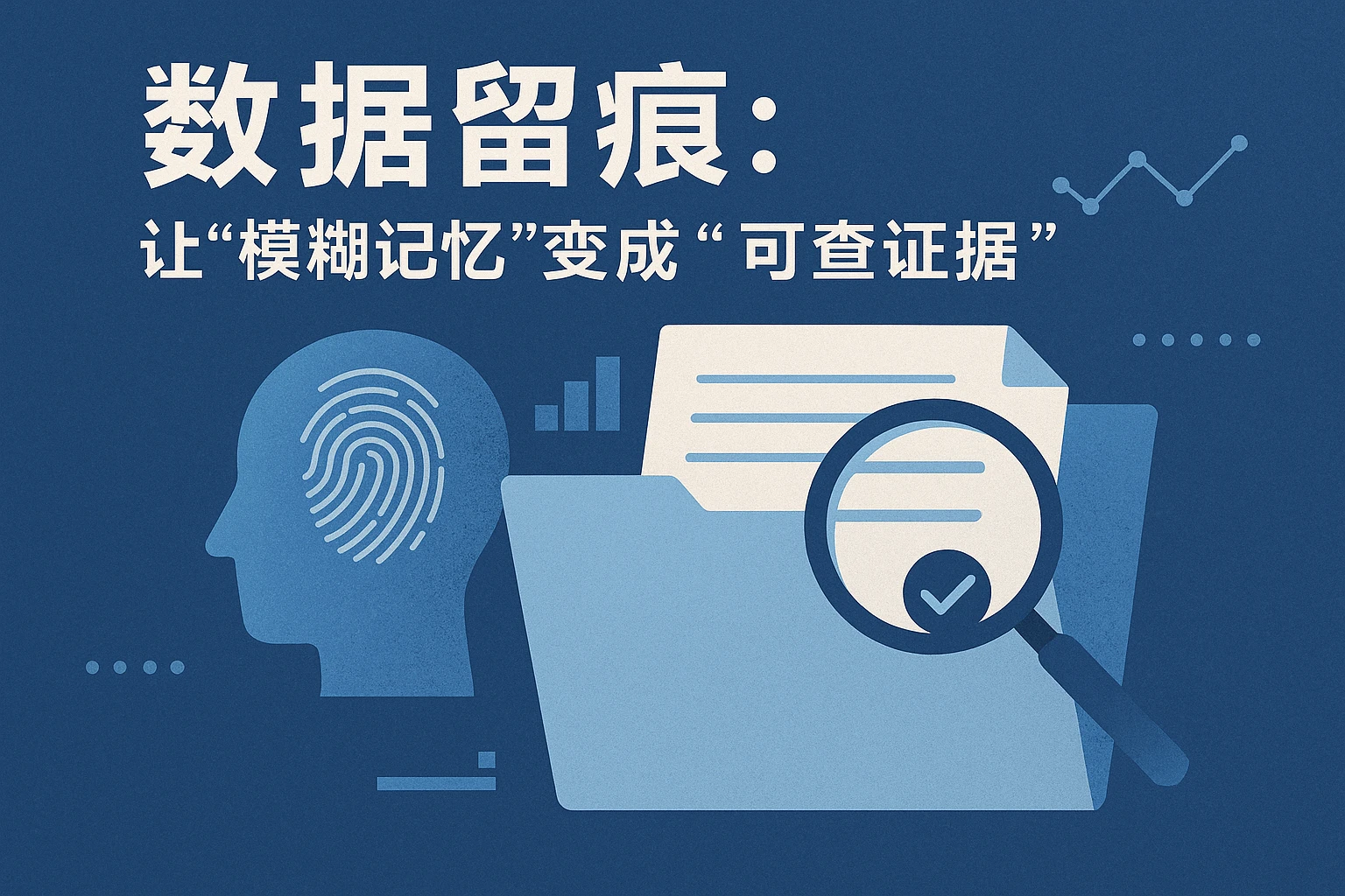 2. 数据留痕：让“模糊记忆”变成“可查证据”