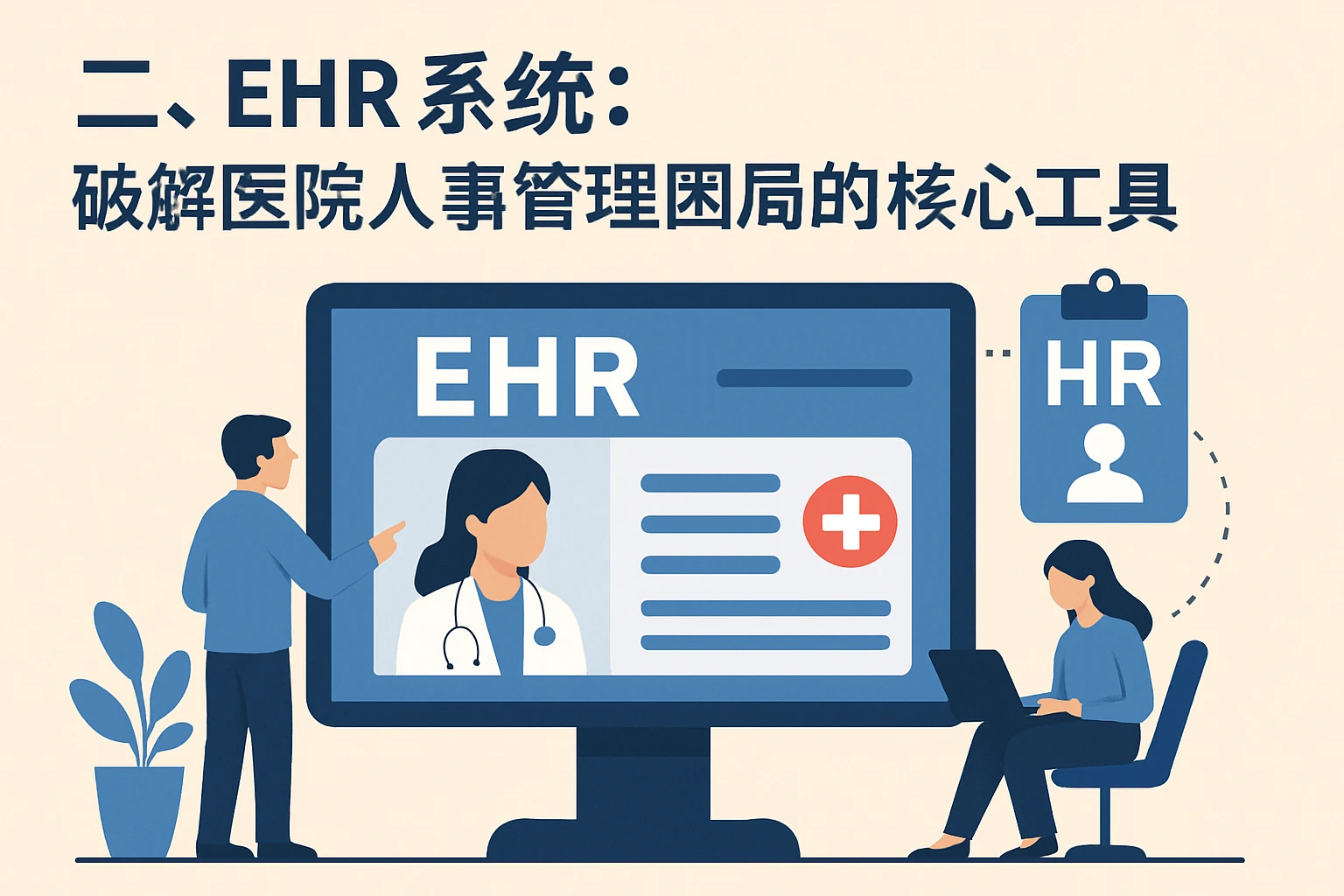 二、EHR系统：破解医院人事管理困局的核心工具