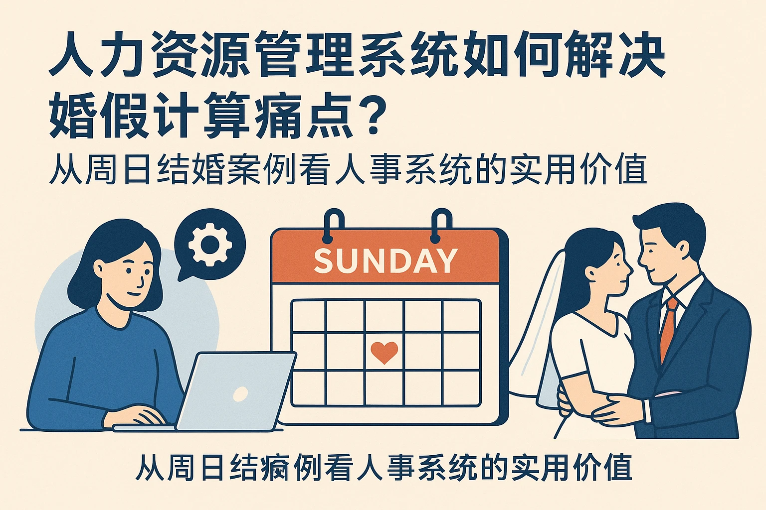 人力资源管理系统如何解决婚假计算痛点？从周日结婚案例看人事系统的实用价值