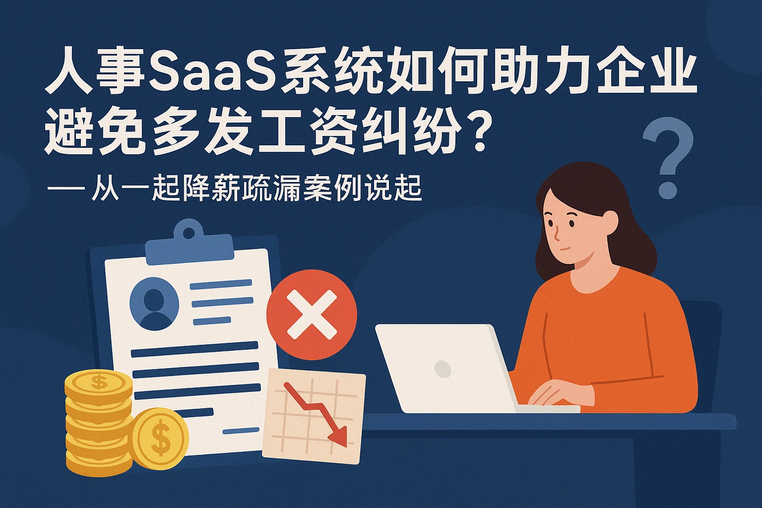 人事SaaS系统如何助力企业避免多发工资纠纷？——从一起降薪疏漏案例说起