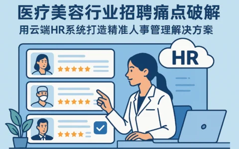 医疗美容行业招聘痛点破解：用云端HR系统打造精准人事管理解决方案