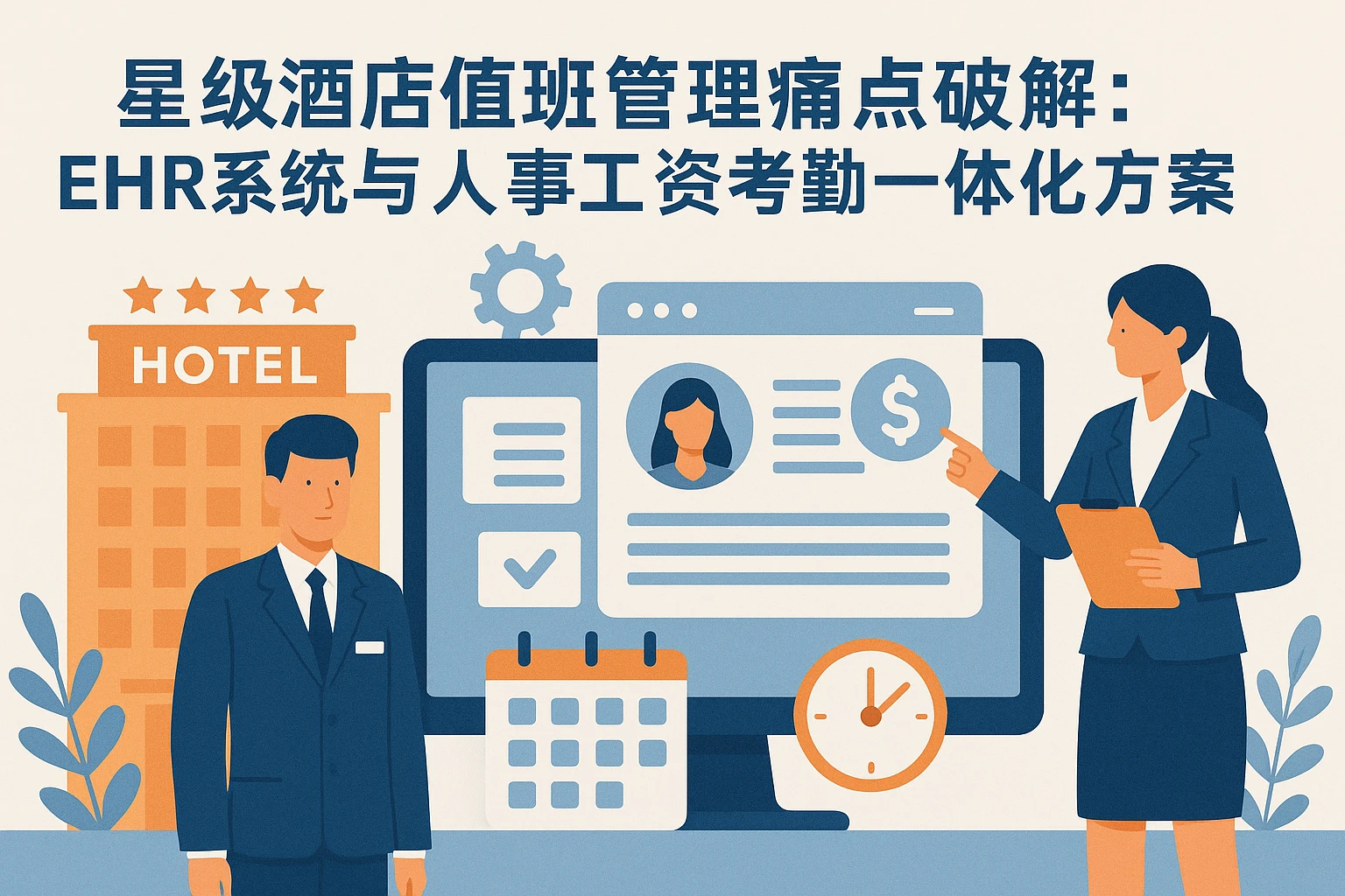 星级酒店值班管理痛点破解：ehr系统与人事工资考勤一体化方案