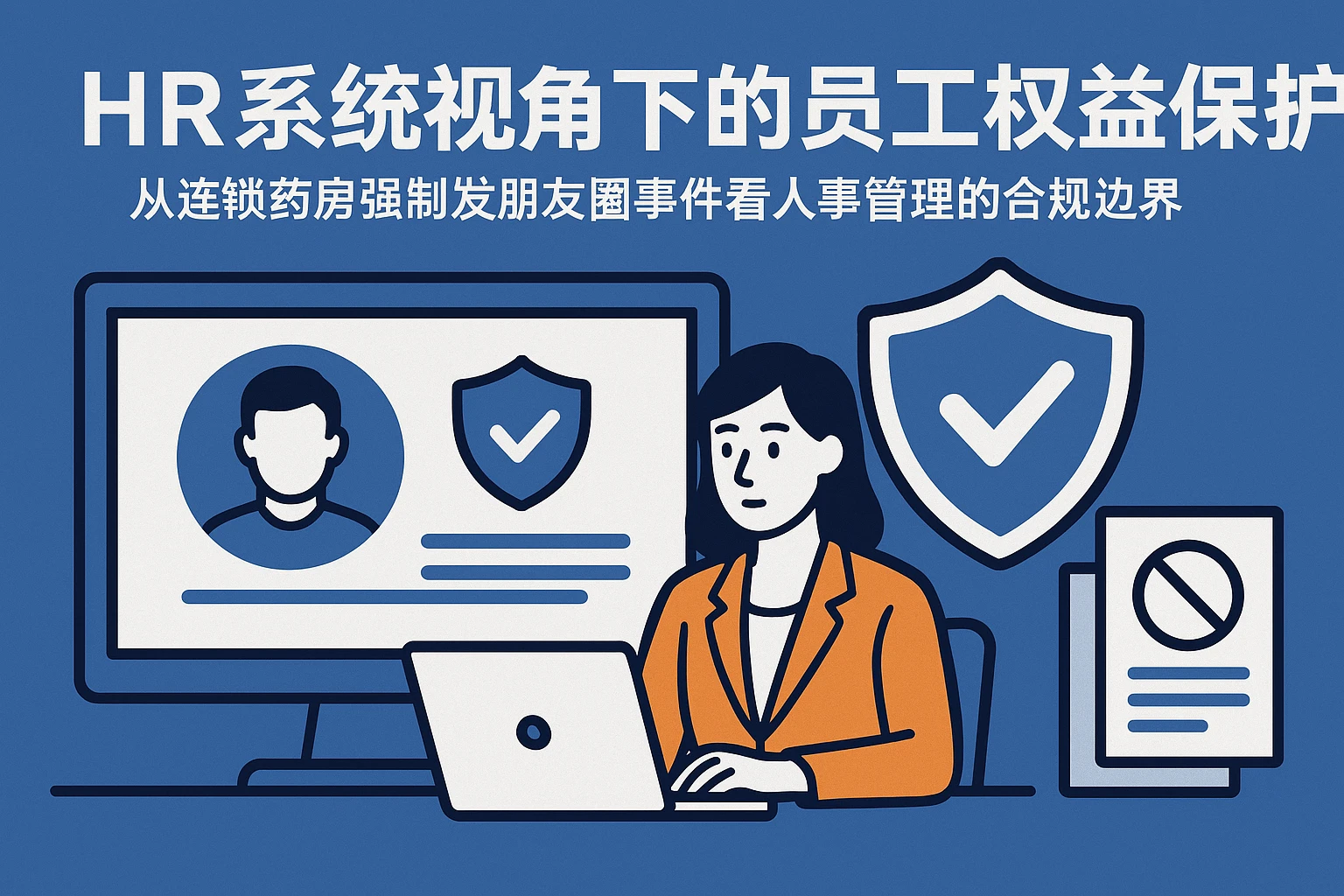 HR系统视角下的员工权益保护：从连锁药房强制发朋友圈事件看人事管理的合规边界