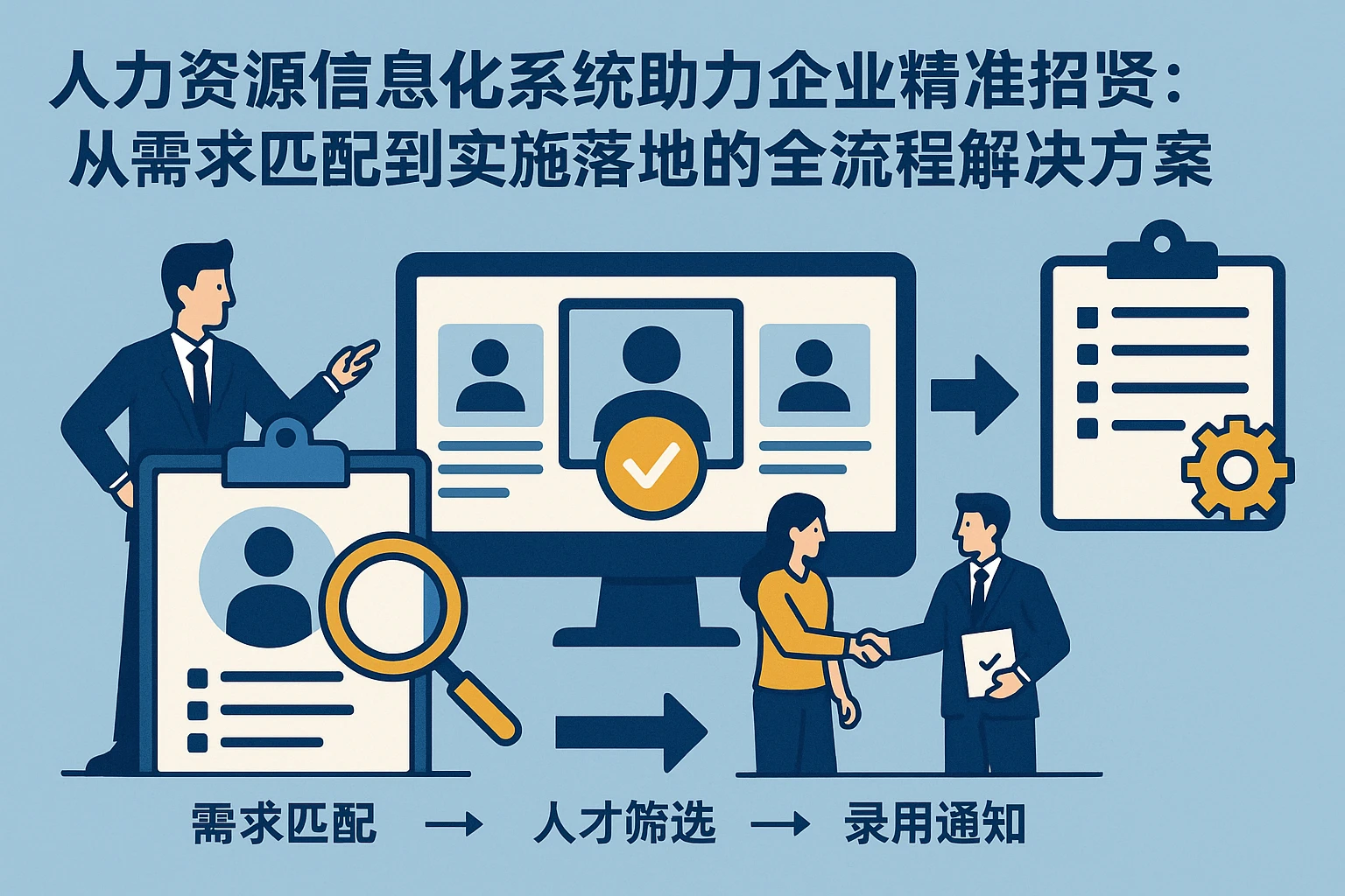 人力资源信息化系统助力企业精准招贤：从需求匹配到实施落地的全流程解决方案