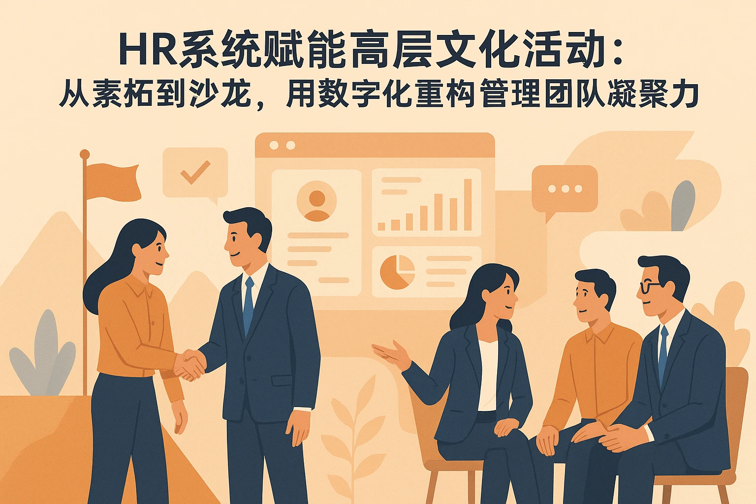 HR系统赋能高层文化活动：从素拓到沙龙，用数字化重构管理团队凝聚力