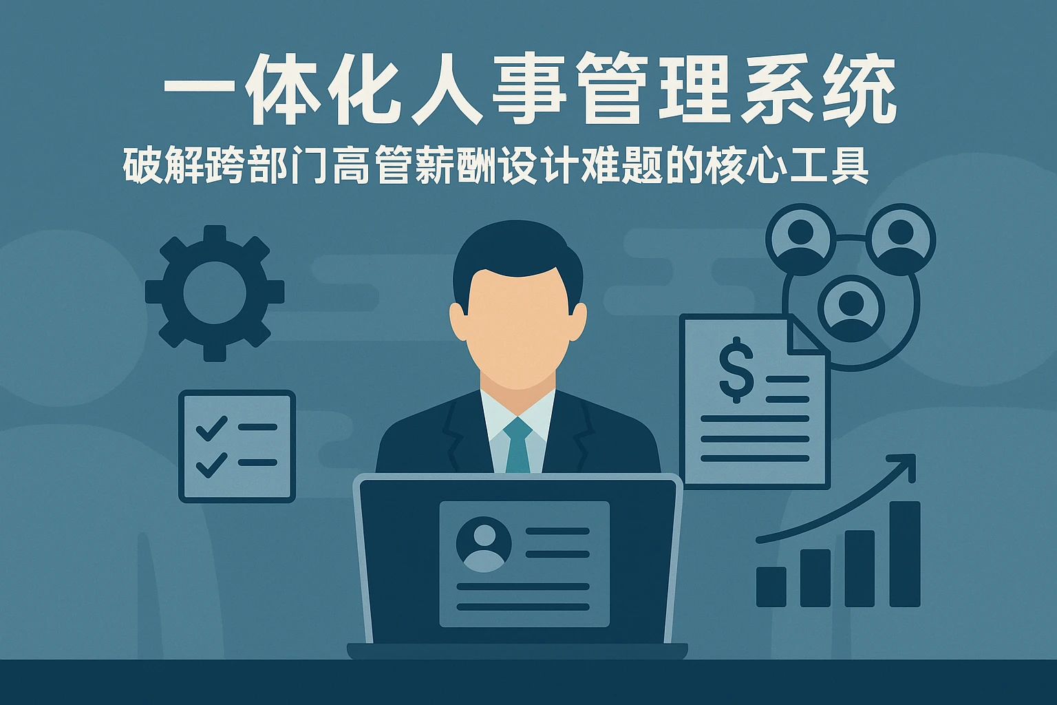 一体化人事管理系统：破解跨部门高管薪酬设计难题的核心工具