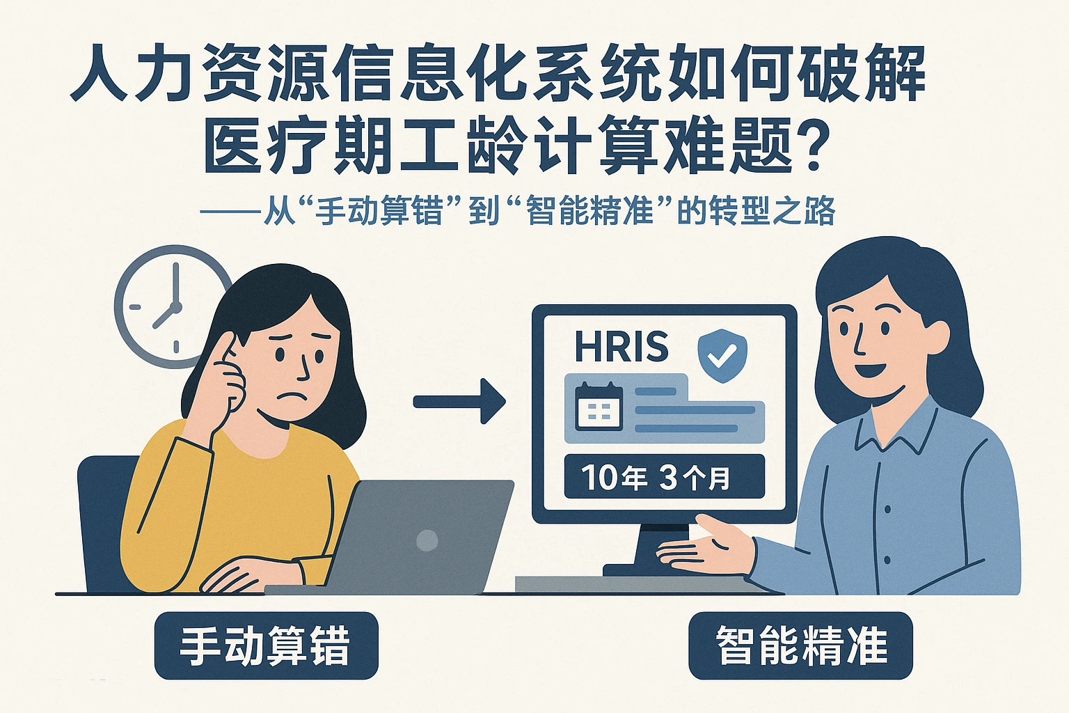 人力资源信息化系统如何破解医疗期工龄计算难题？——从“手动算错”到“智能精准”的转型之路