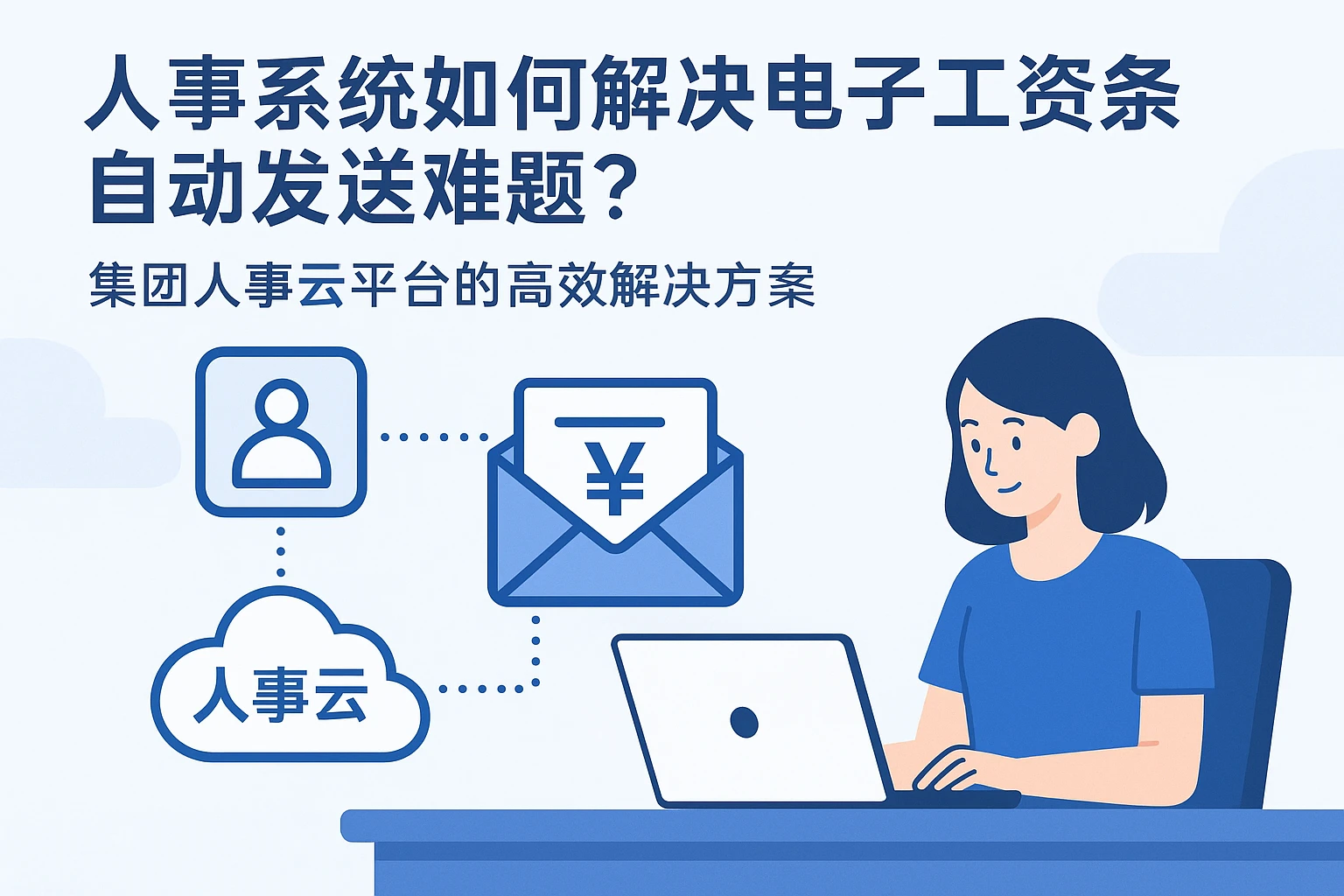 人事系统如何解决电子工资条自动发送难题？集团人事云平台的高效解决方案