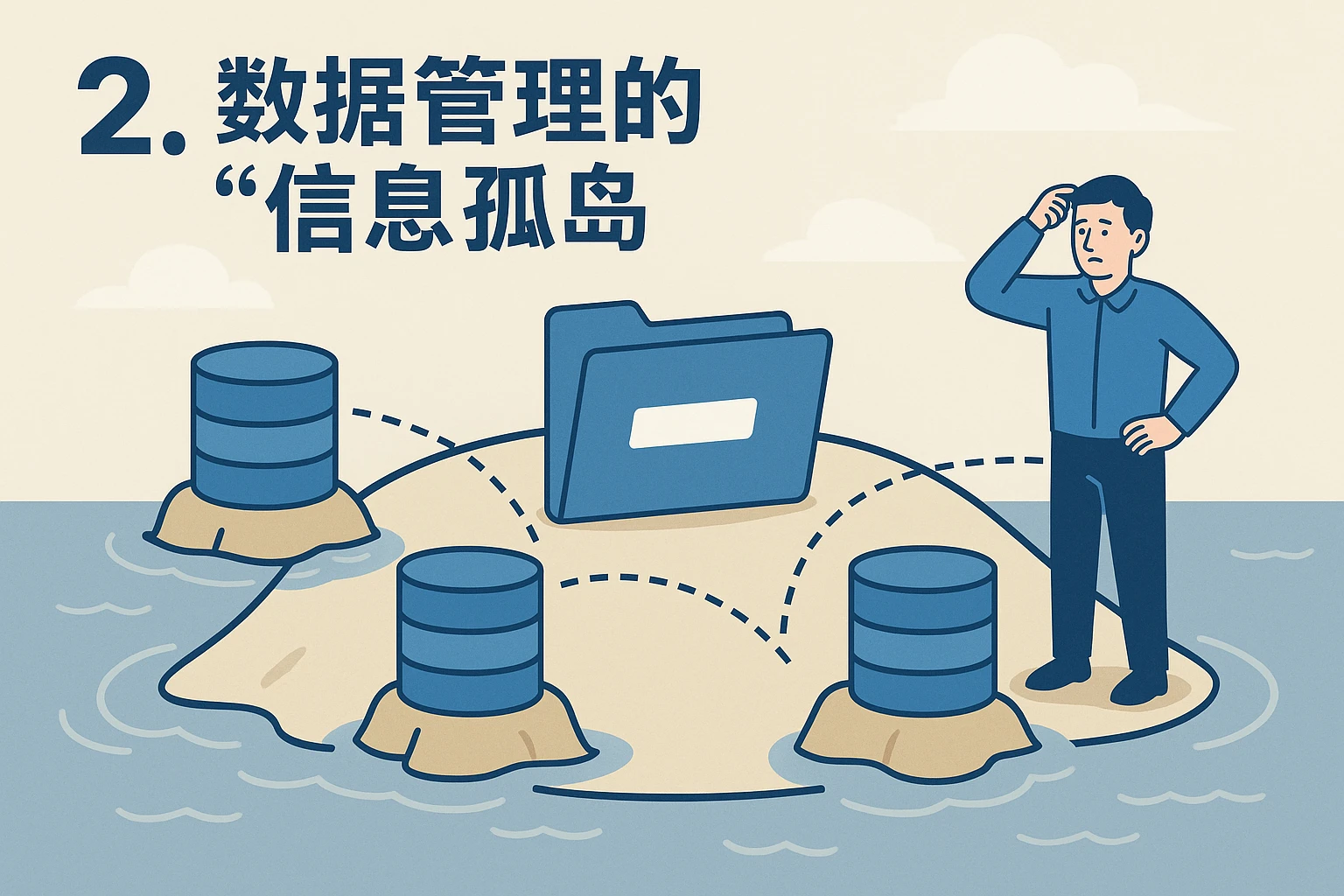 2. 数据管理的“信息孤岛”