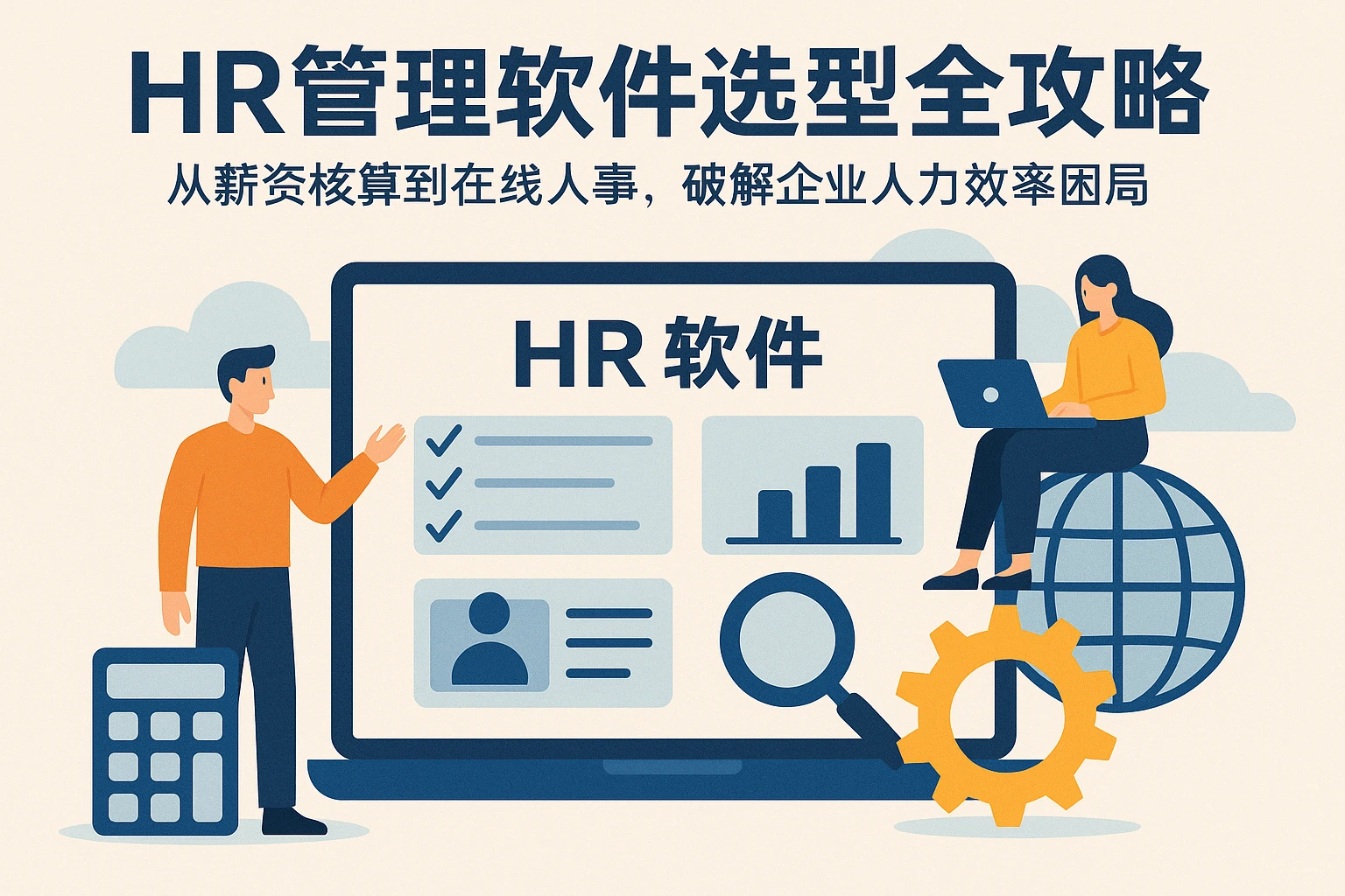 HR管理软件选型全攻略：从薪资核算到在线人事，破解企业人力效率困局