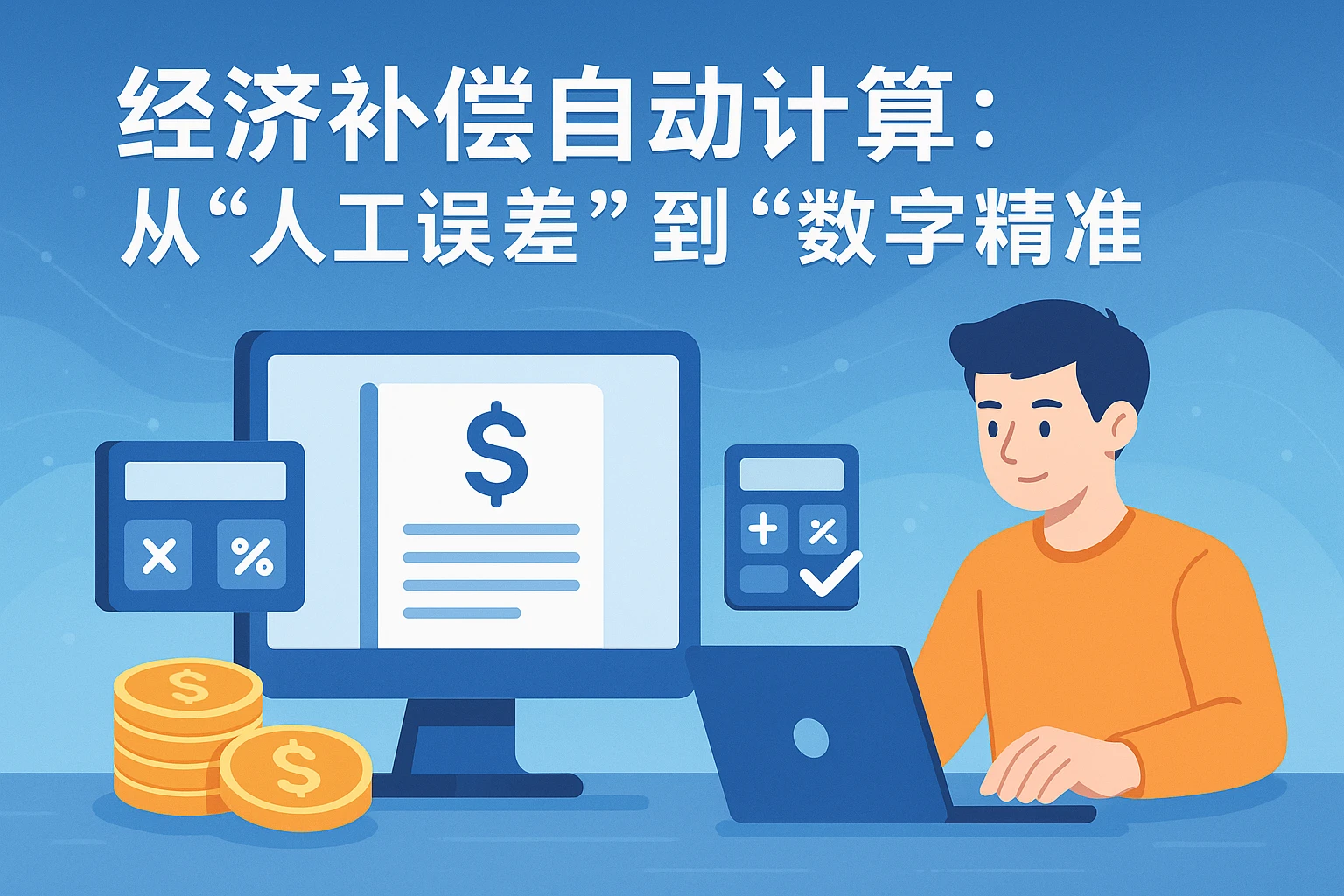 2. 经济补偿自动计算：从“人工误差”到“数字精准”