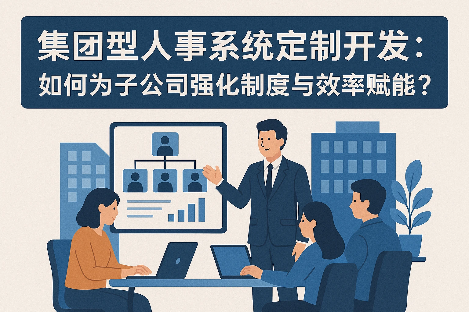 集团型人事系统定制开发：如何为子公司强化制度与效率赋能？