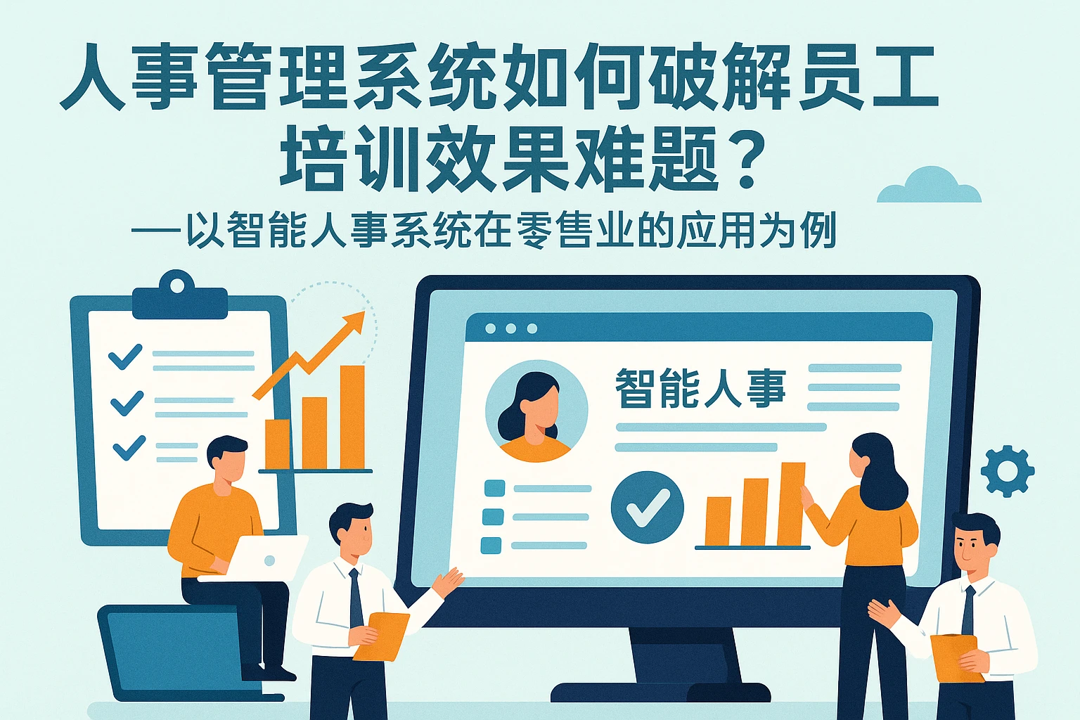 人事管理系统如何破解员工培训效果难题？——以智能人事系统在零售业的应用为例