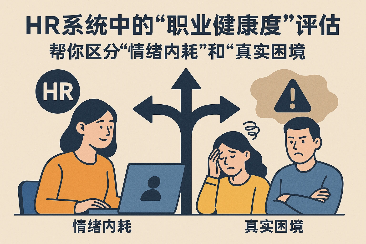 2. HR系统中的“职业健康度”评估：帮你区分“情绪内耗”和“真实困境”