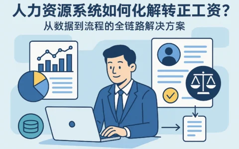 人力资源系统如何化解转正工资纠纷？从数据到流程的全链路解决方案