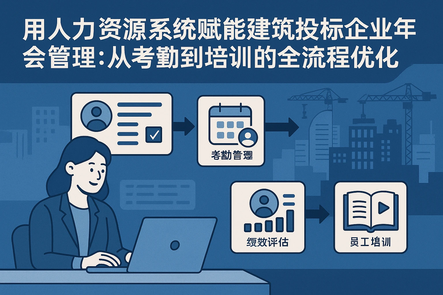 用人力资源系统赋能建筑投标企业年会管理：从考勤到培训的全流程优化