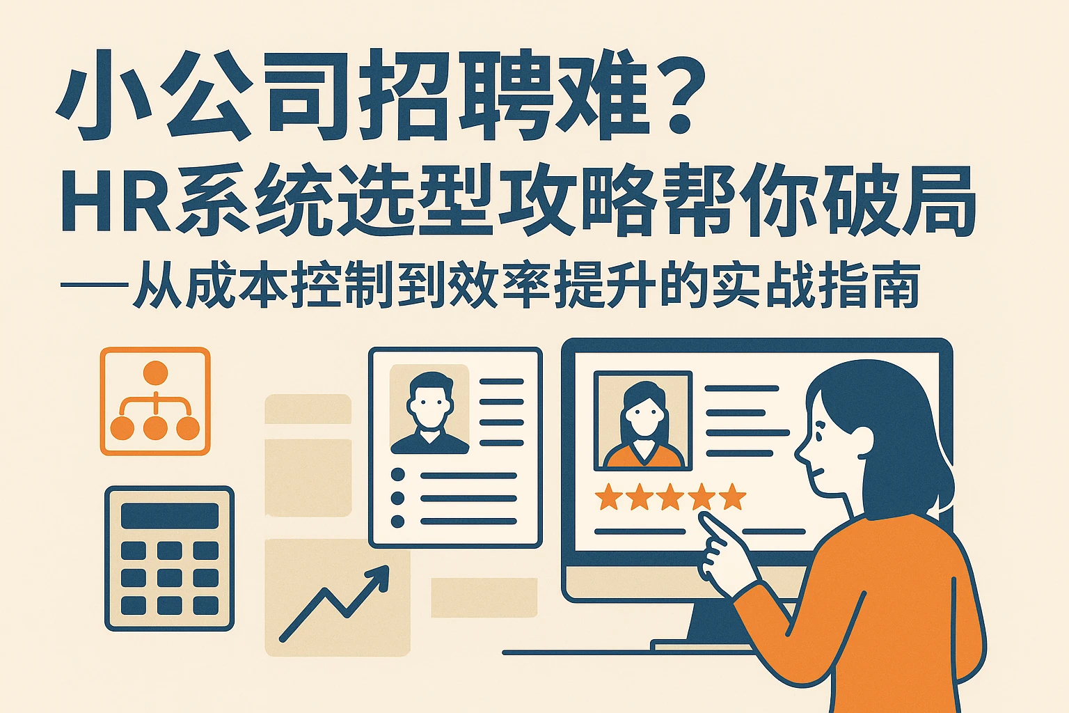 小公司招聘难？HR系统选型攻略帮你破局——从成本控制到效率提升的实战指南