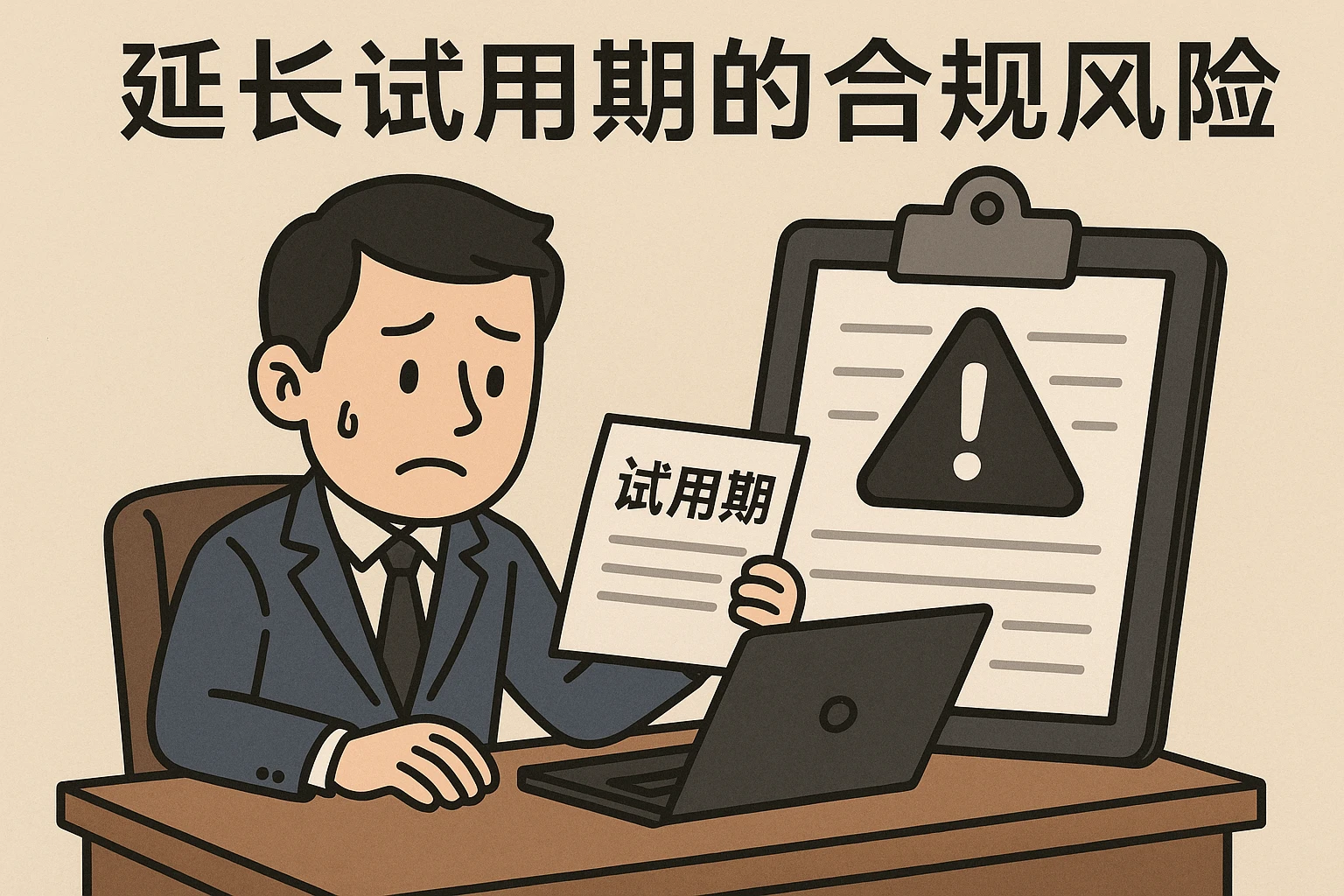 2. 延长试用期的合规风险