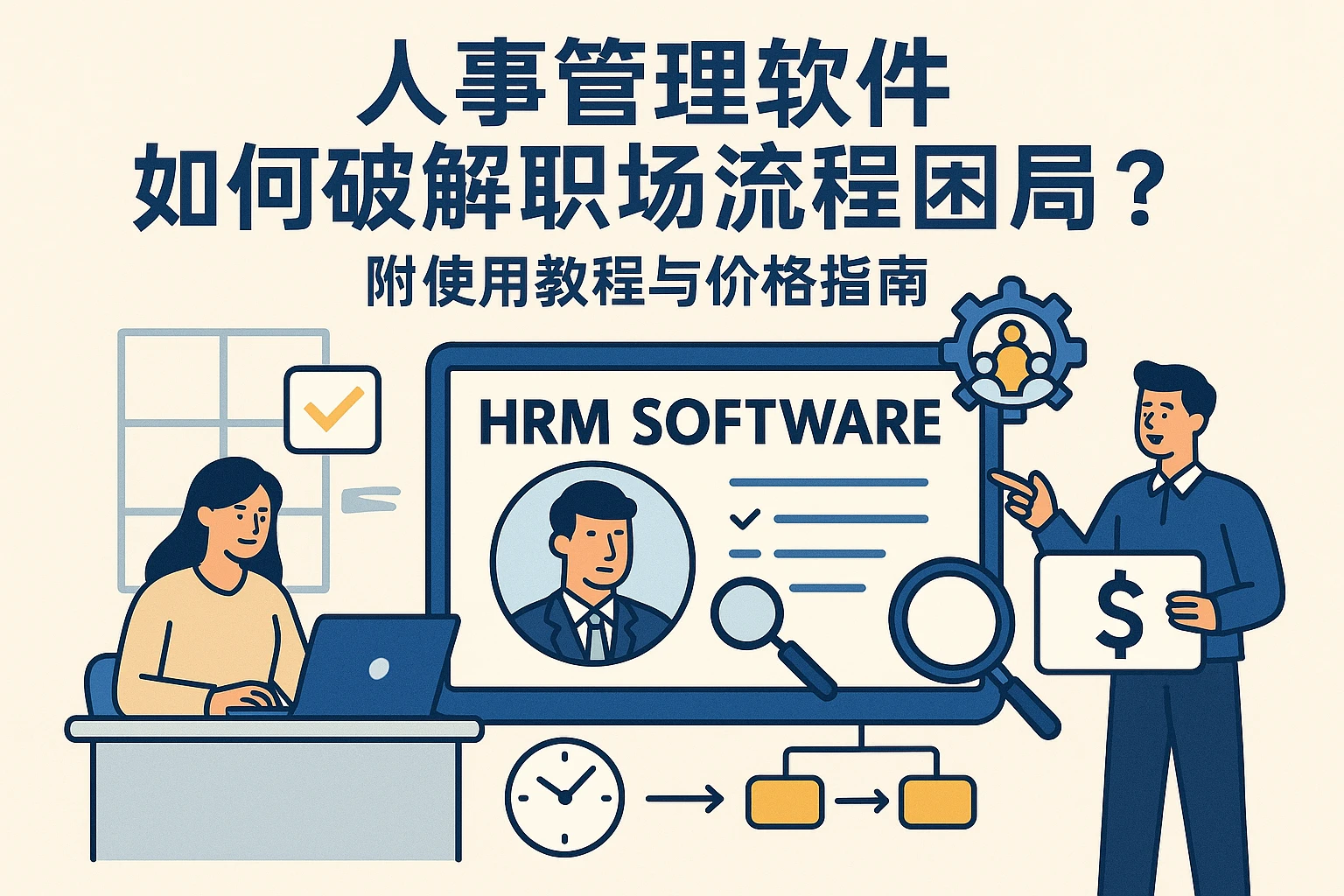 人事管理软件如何破解职场流程困局？附使用教程与价格指南