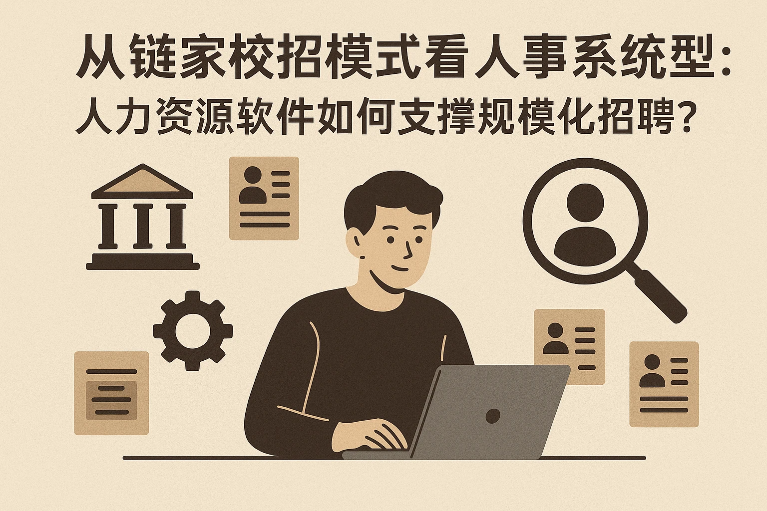 从链家校招模式看人事系统选型：人力资源软件如何支撑规模化招聘？