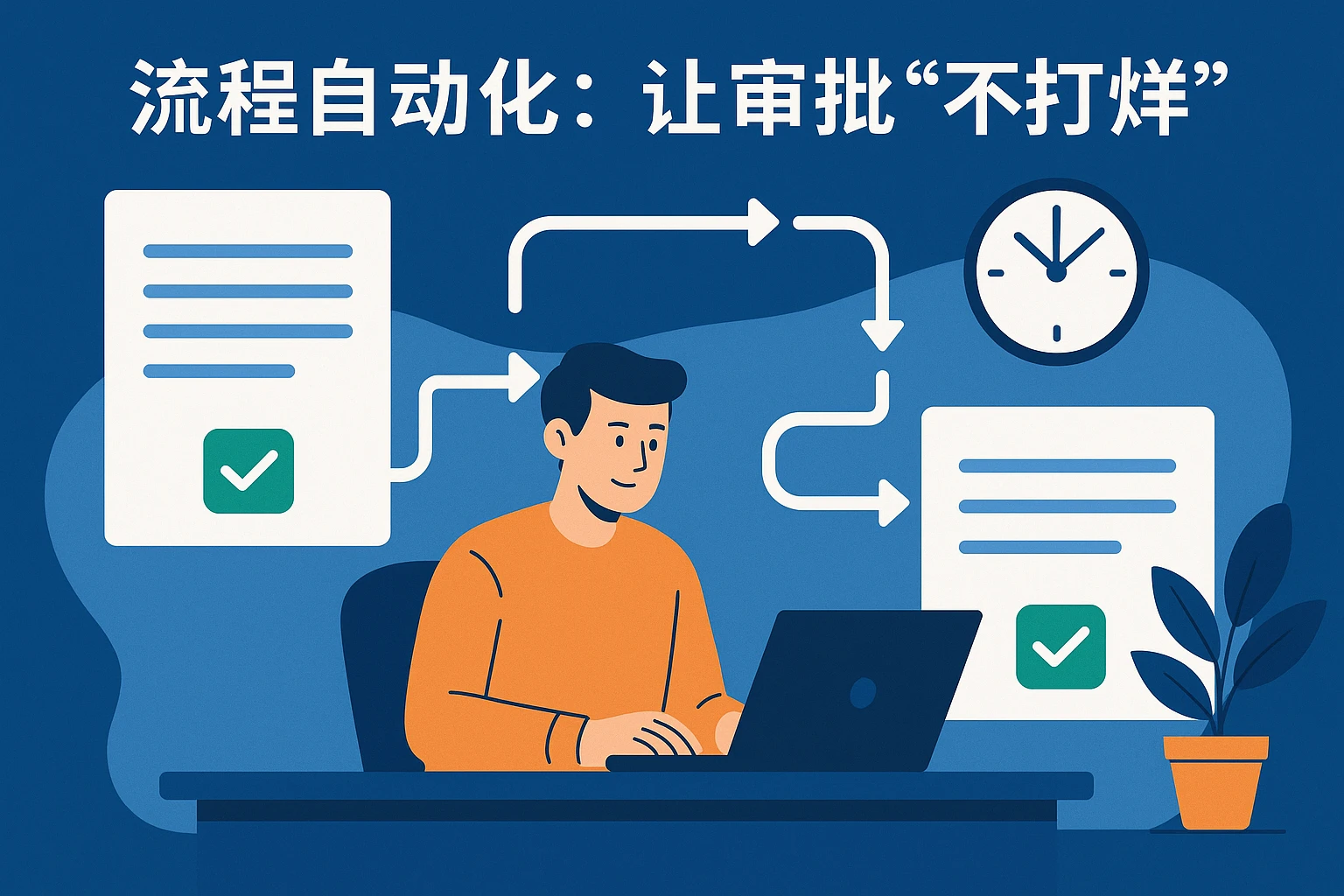 1. 流程自动化：让审批“不打烊”
