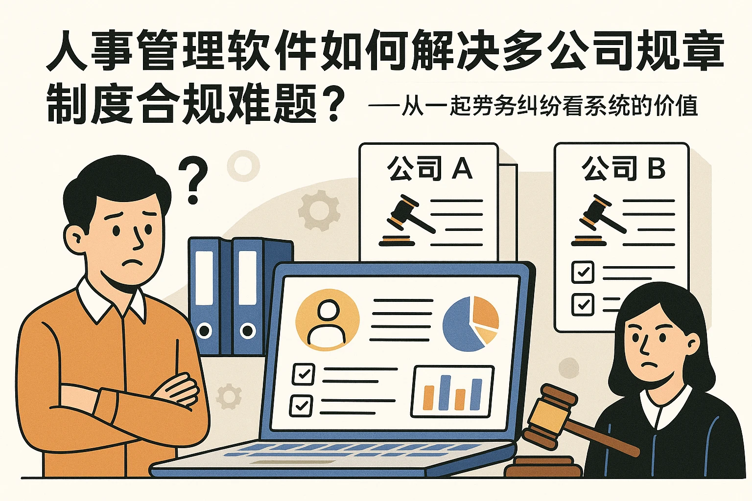 人事管理软件如何解决多公司规章制度合规难题？——从一起劳务纠纷看系统的价值