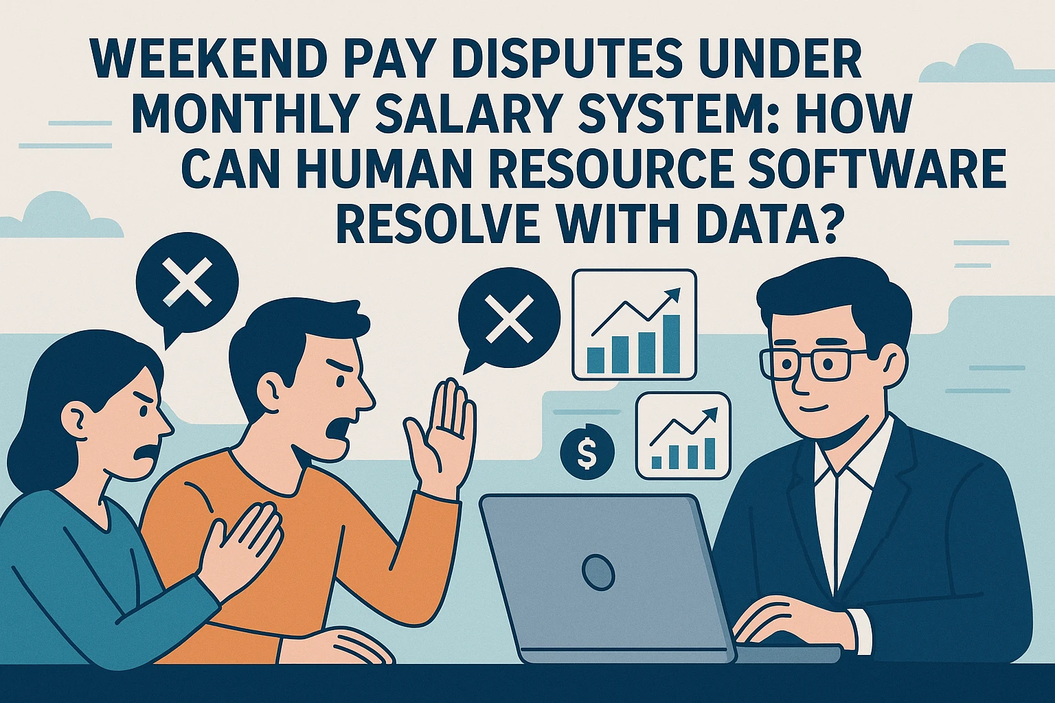 月薪制下周末薪资争议:人力资源软件如何用数据化解矛盾?