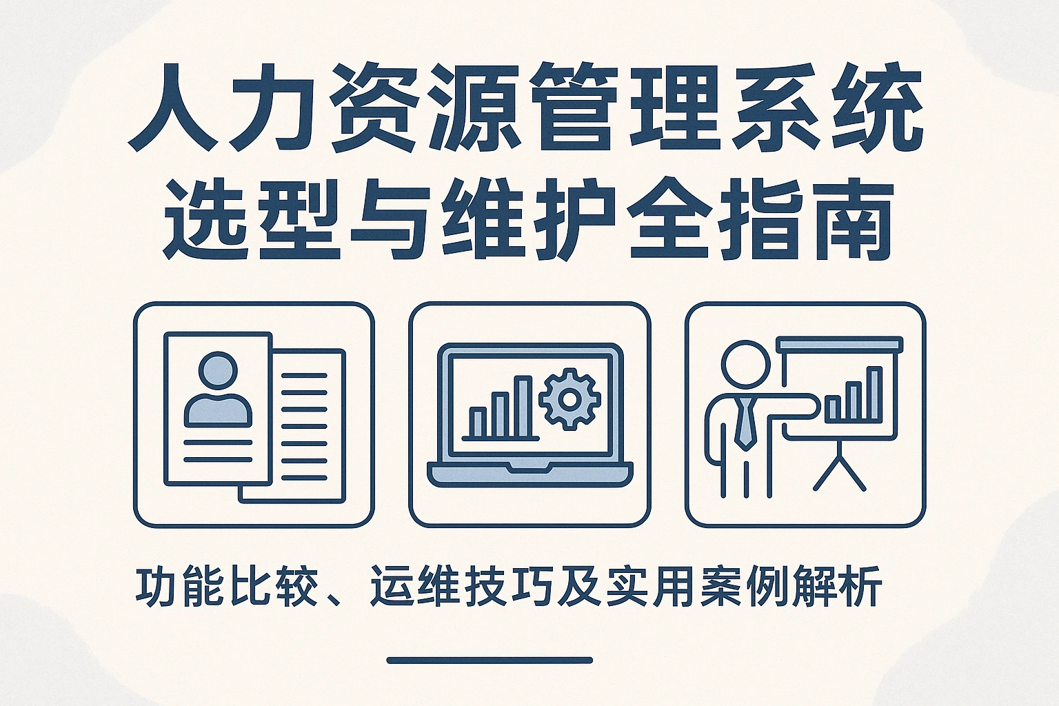 人力资源管理系统选型与维护全指南：功能比较、运维技巧及实用案例解析