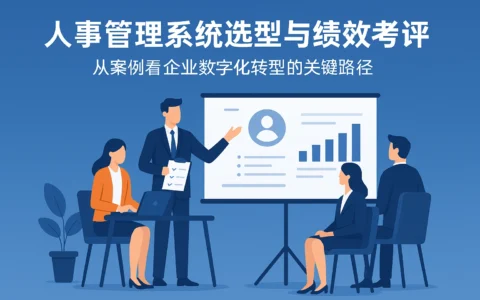人事管理系统选型与绩效考评实践：从案例看企业数字化转型的关键路径