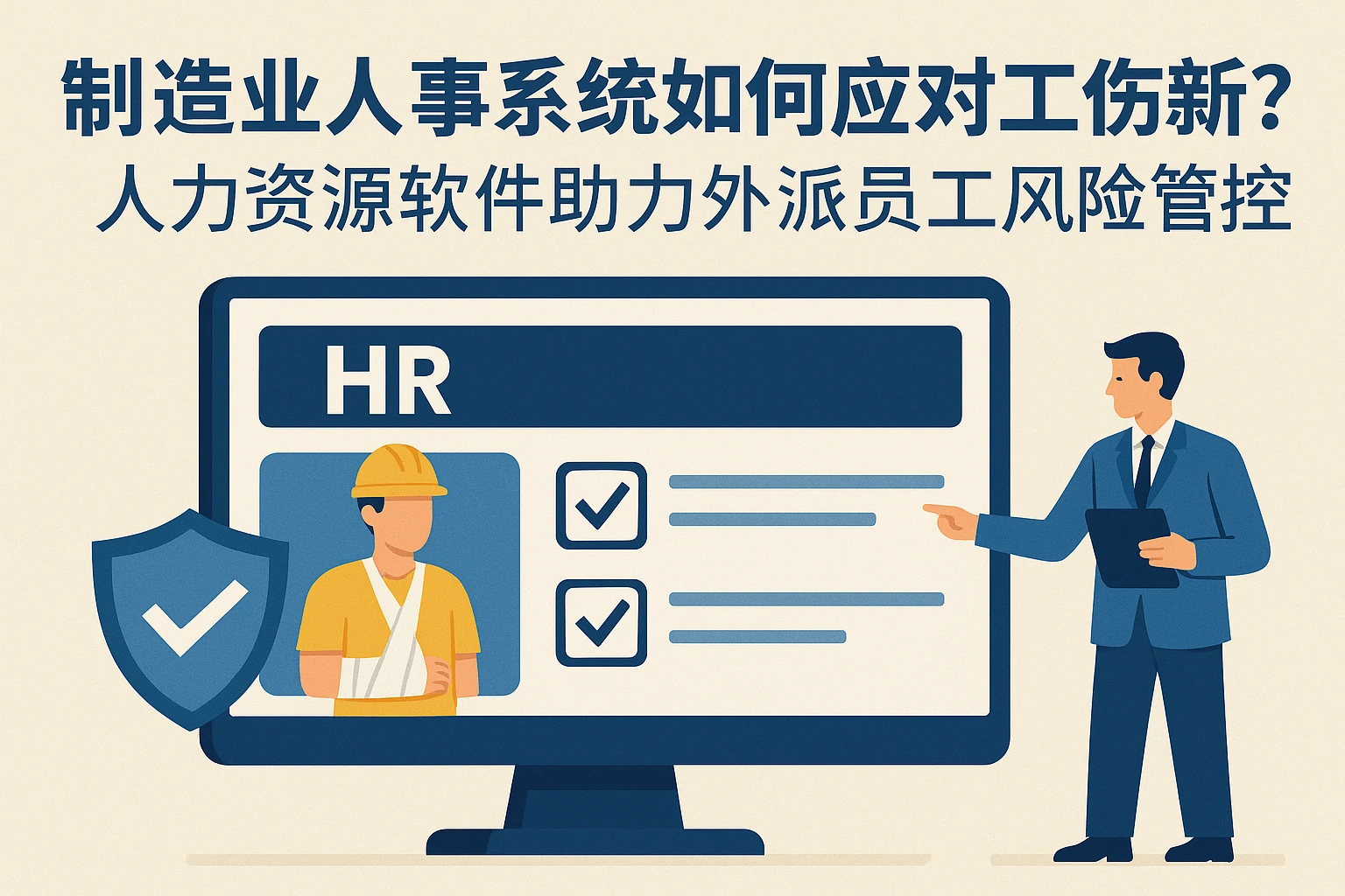 制造业人事系统如何应对工伤新规？人力资源软件助力外派员工风险管控