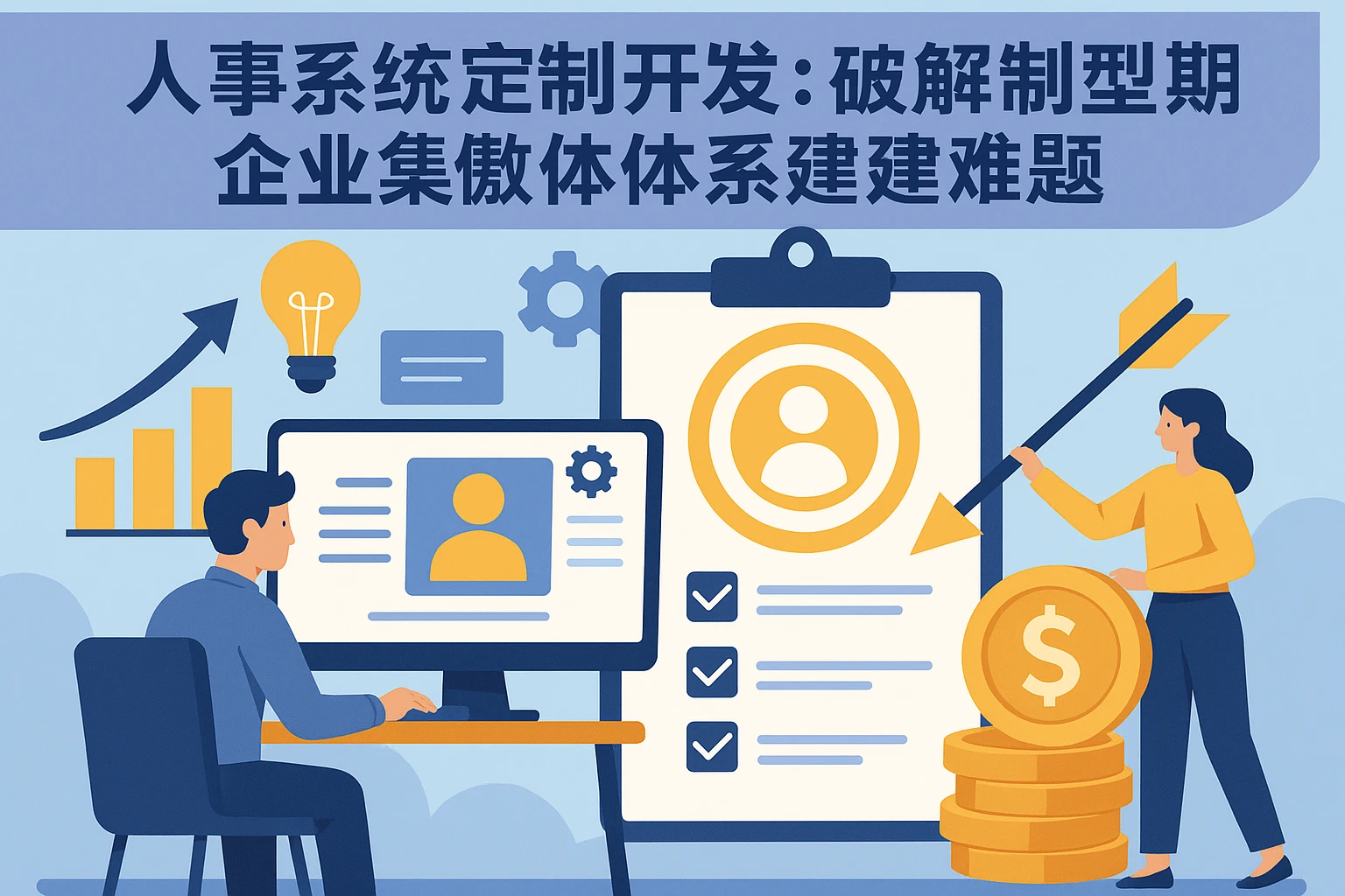 人事系统定制开发：破解转型期企业激励体系搭建难题