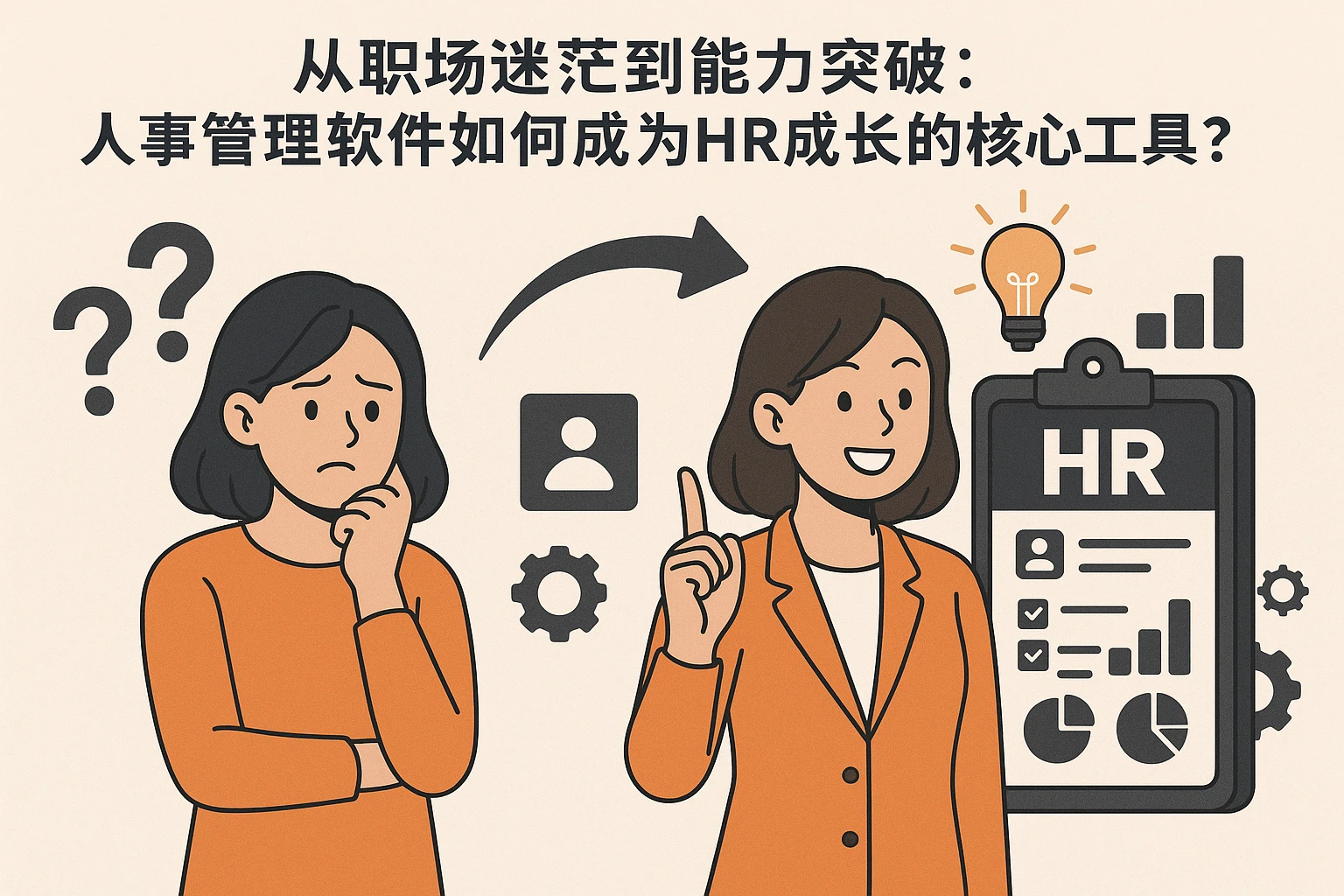 从职场迷茫到能力突破：人事管理软件如何成为HR成长的核心工具？