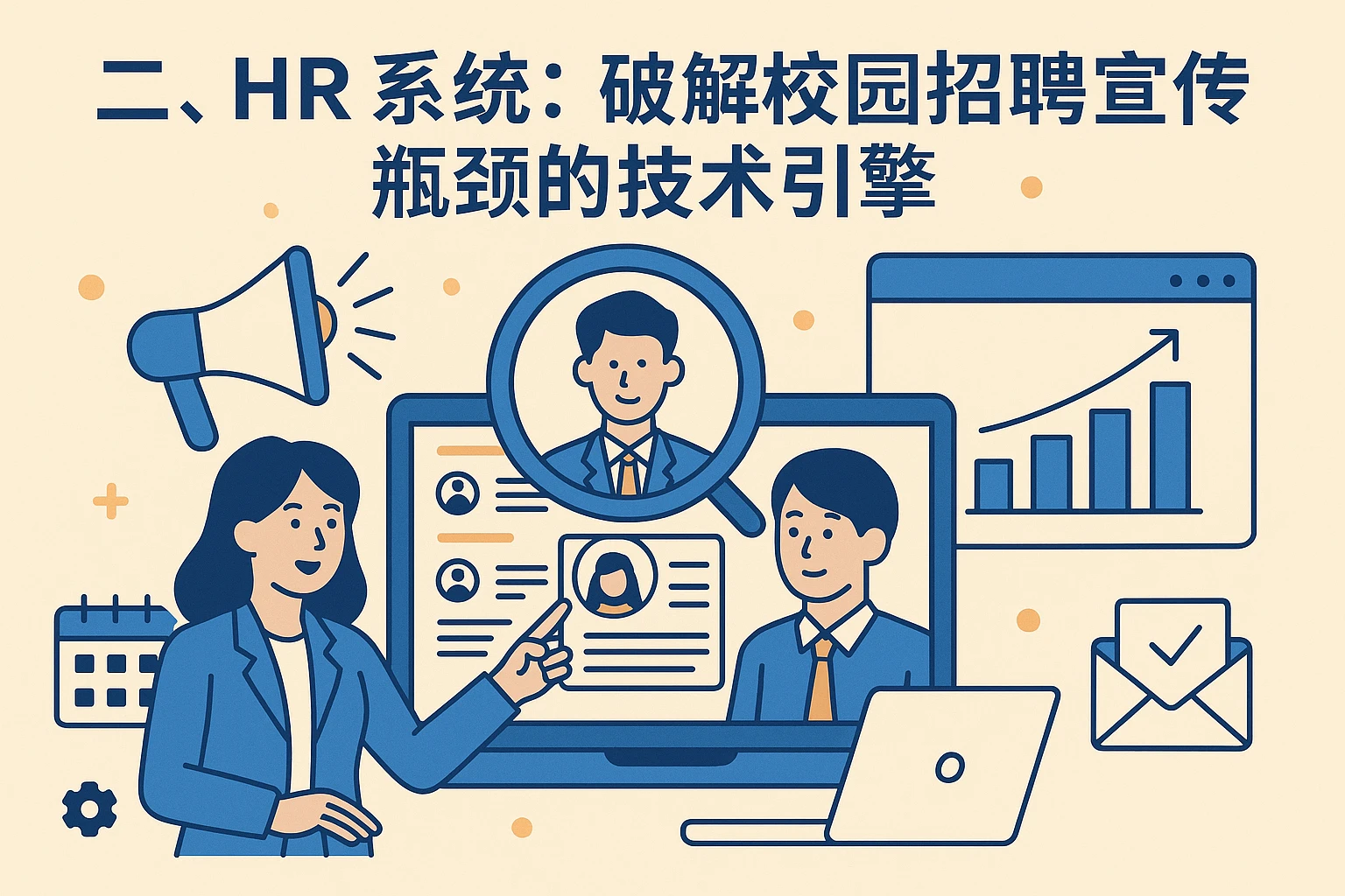 二、HR系统：破解校园招聘宣传瓶颈的技术引擎
