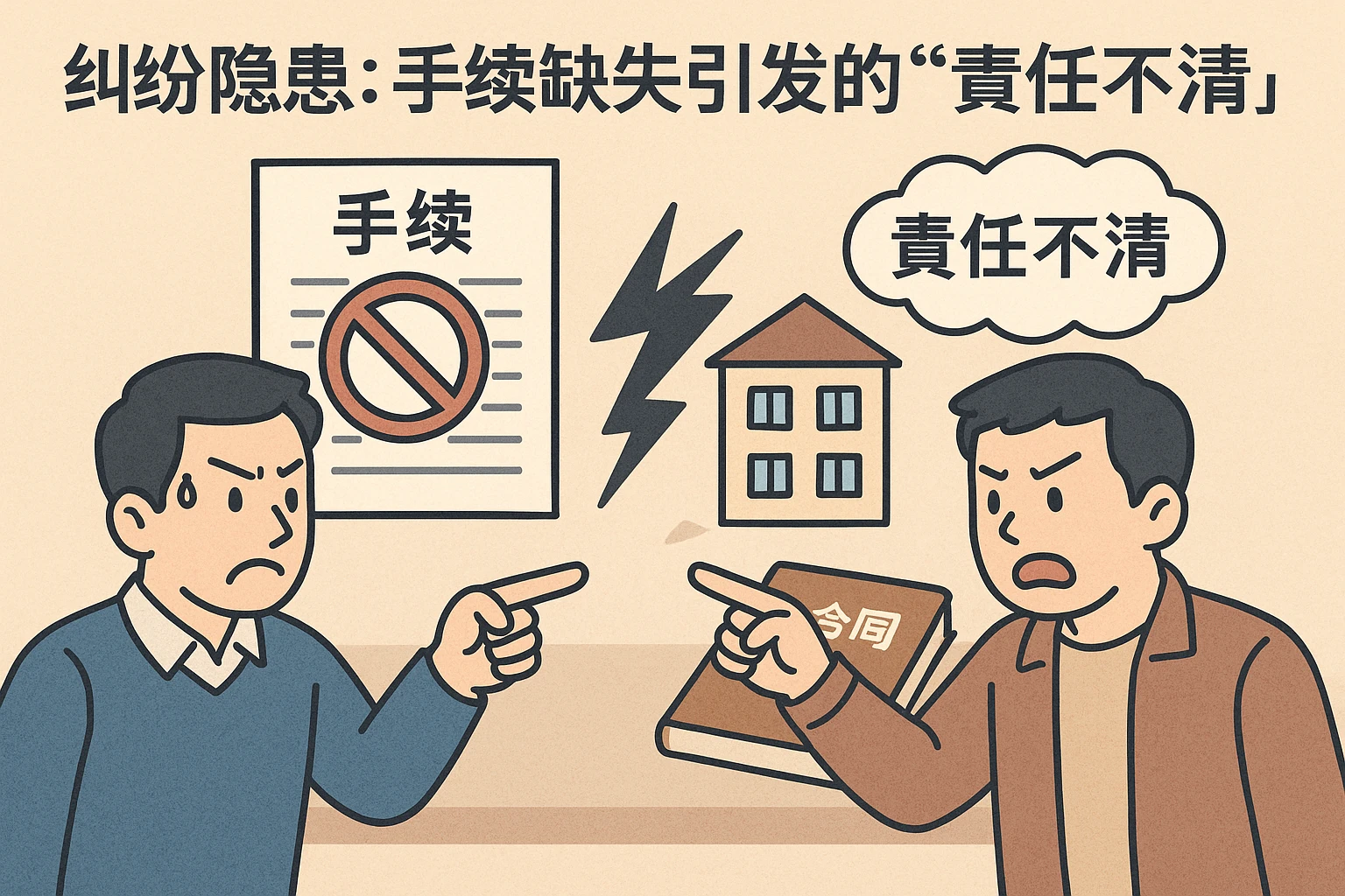 2. 纠纷隐患：手续缺失引发的